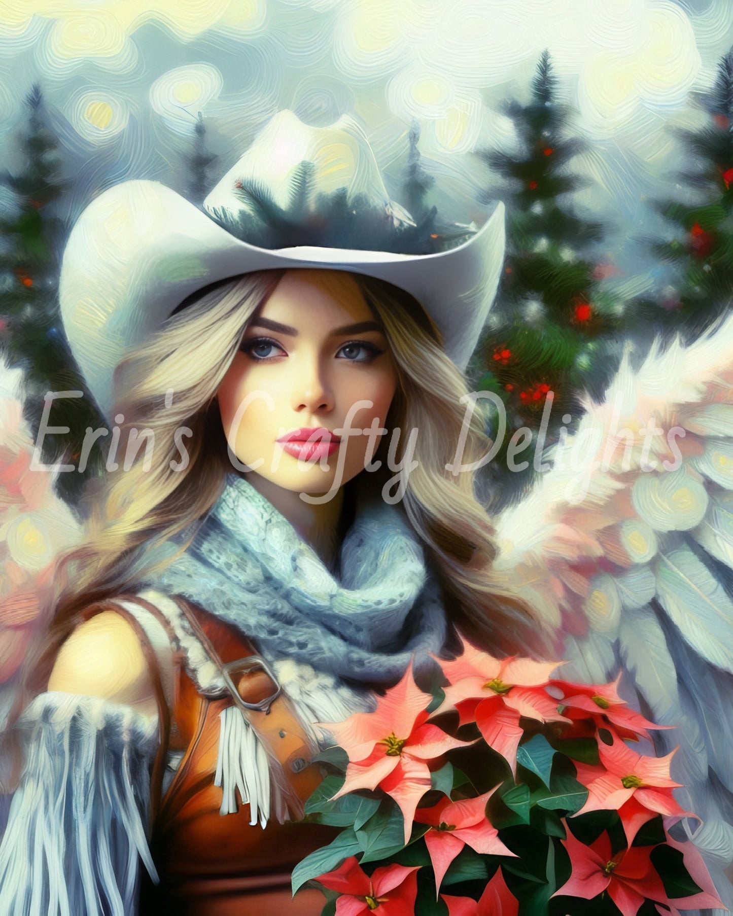 1 Cowgirl Christmas Angel