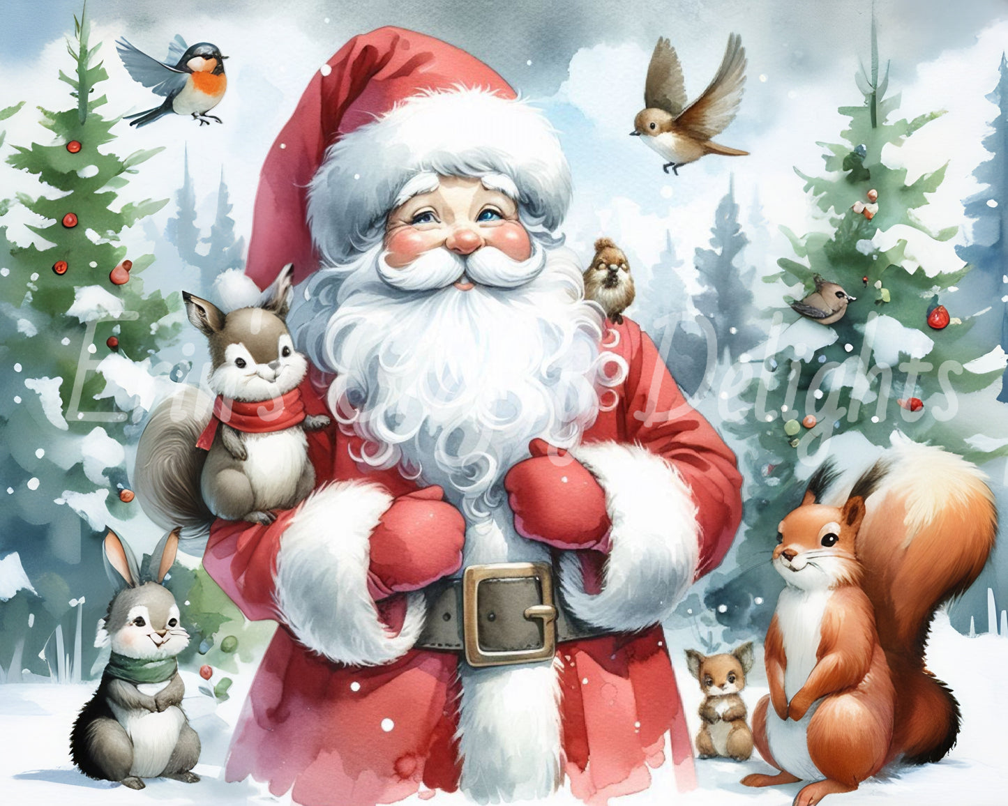 1 Cute Santa