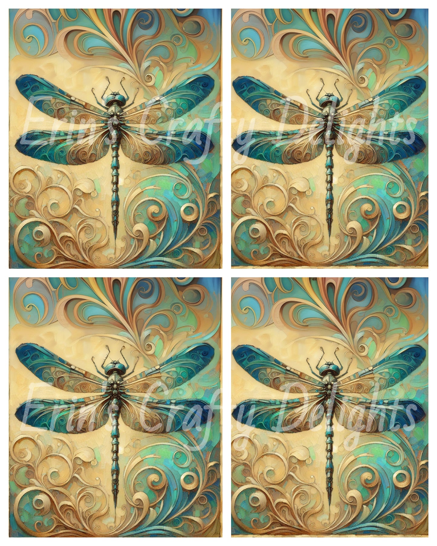 1 Dragonfly Tile