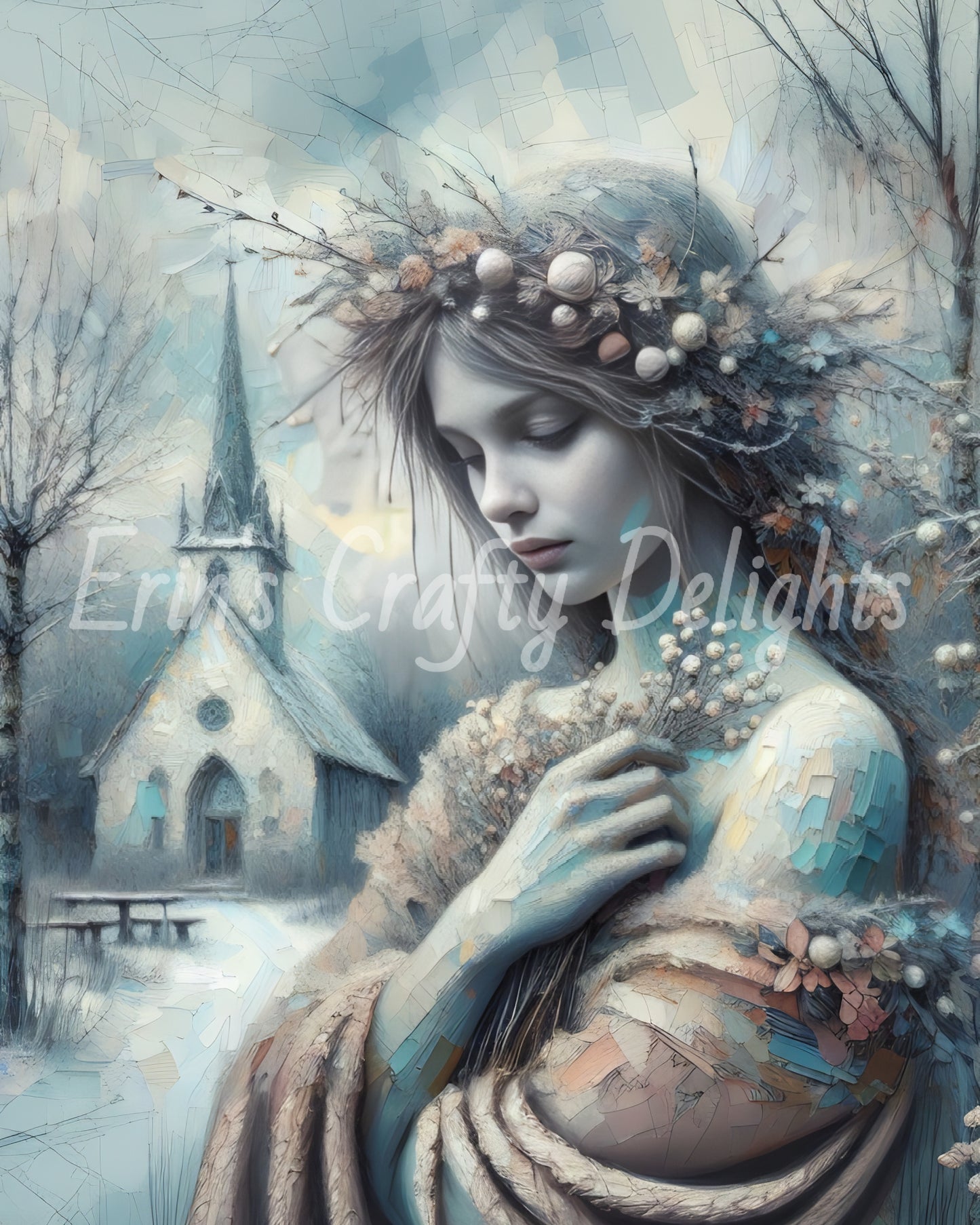1 Frozen Mid-Winter Woman