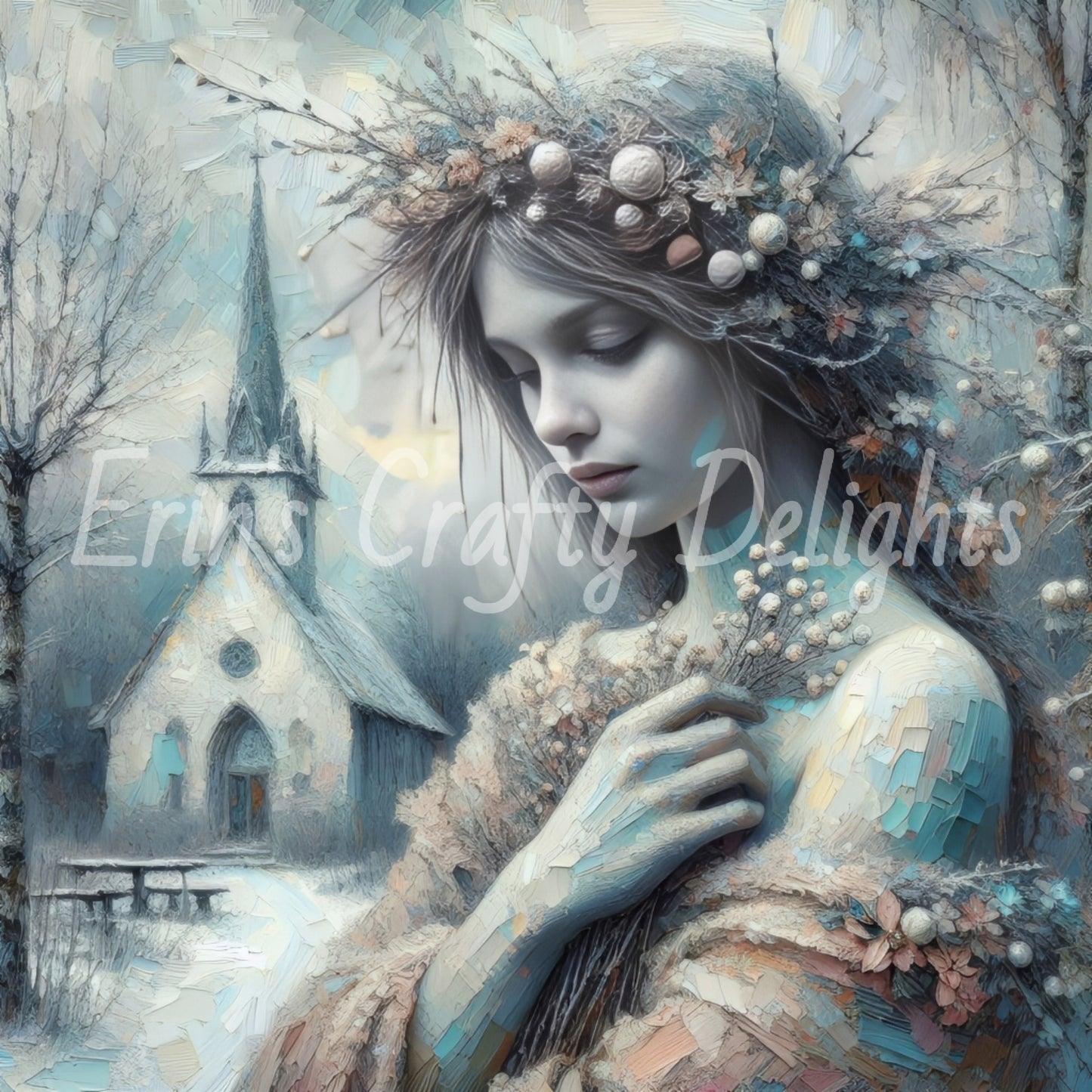 1 Frozen Mid-Winter Woman
