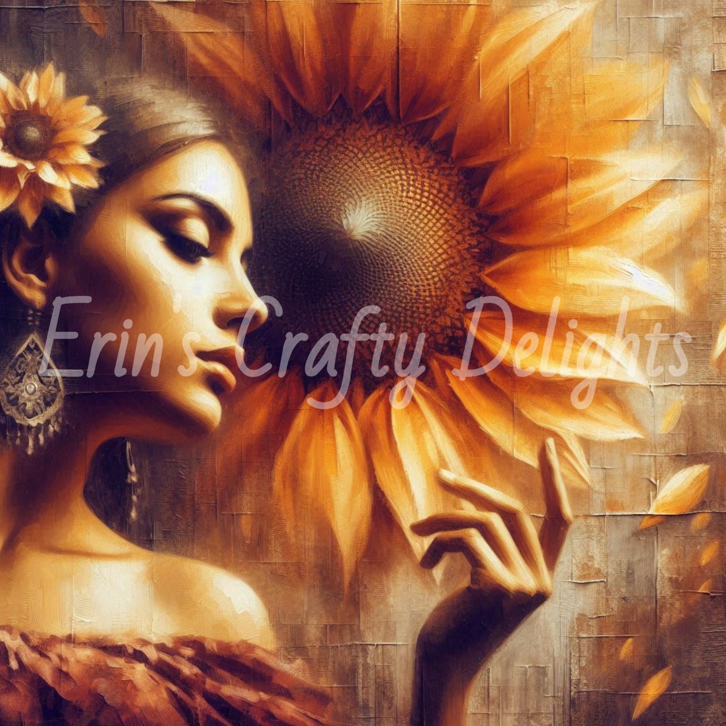 1 MS Poetic Sunflower Mix Size Printable Set