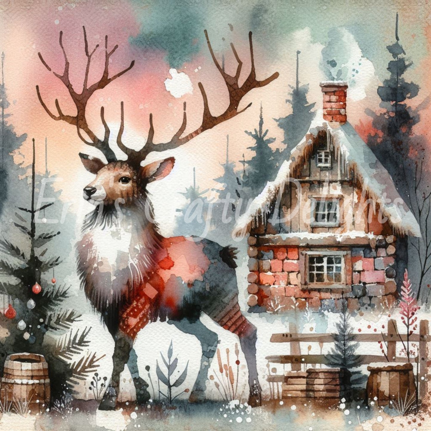 2 Winter's Touch Deer