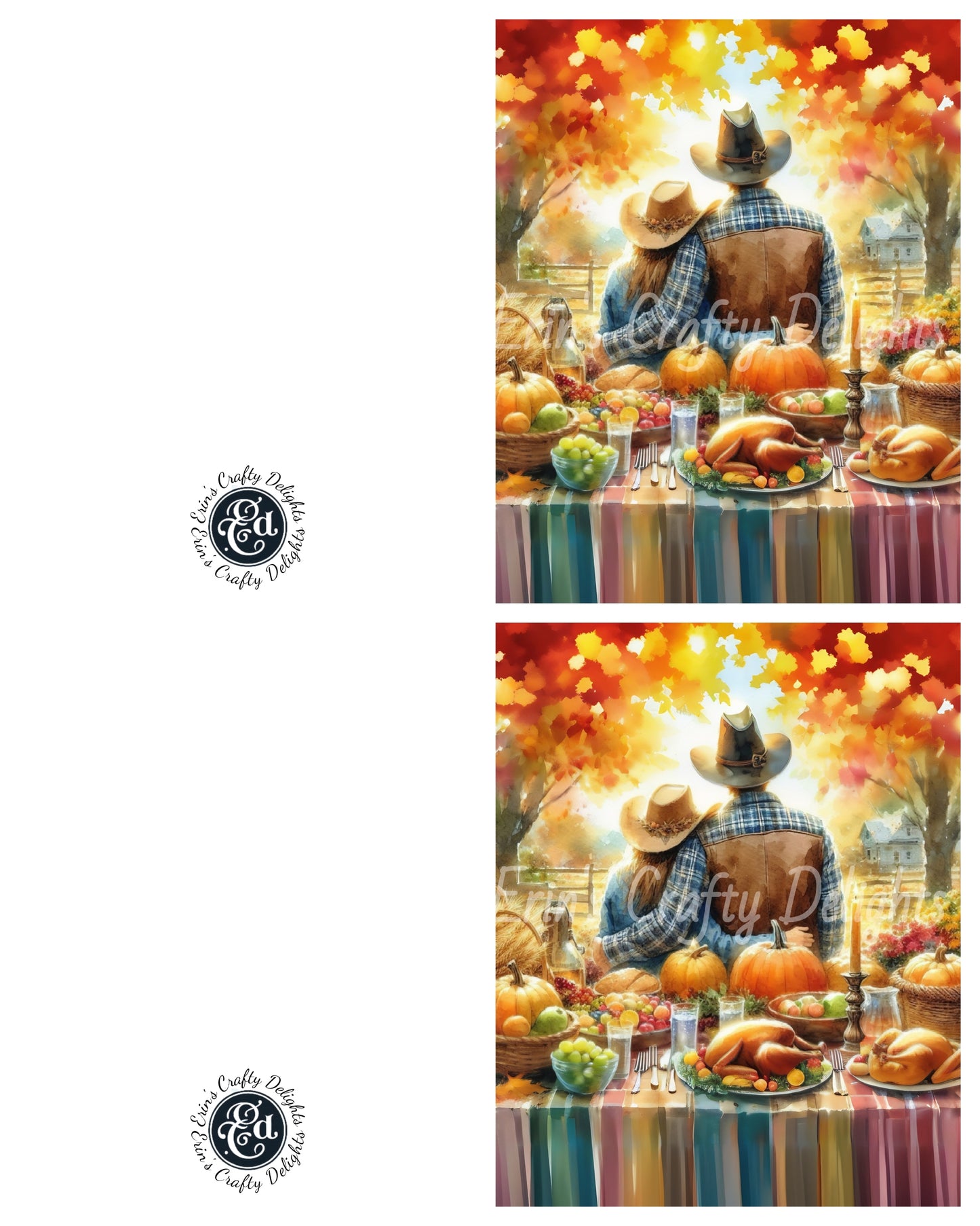1 Thanksgiving Cards