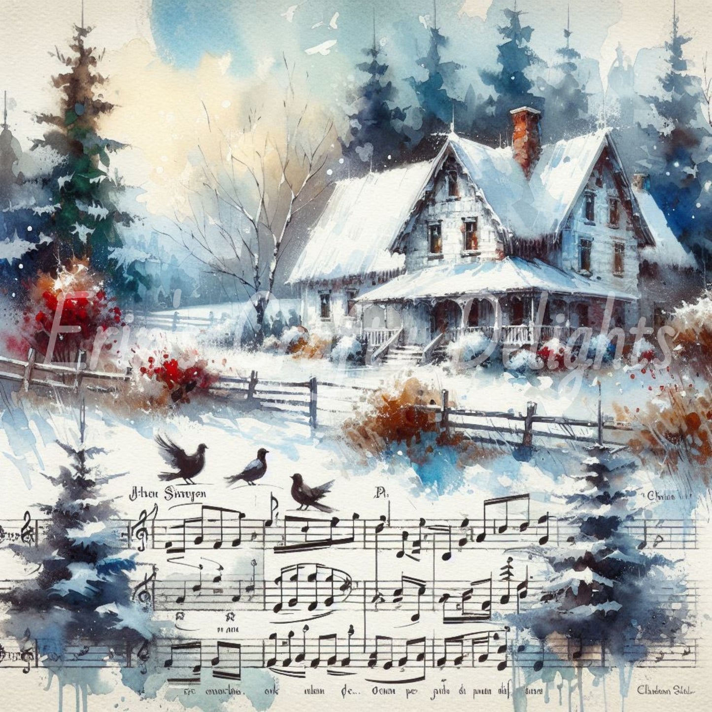 1 Winter's Harmony Farmhouse