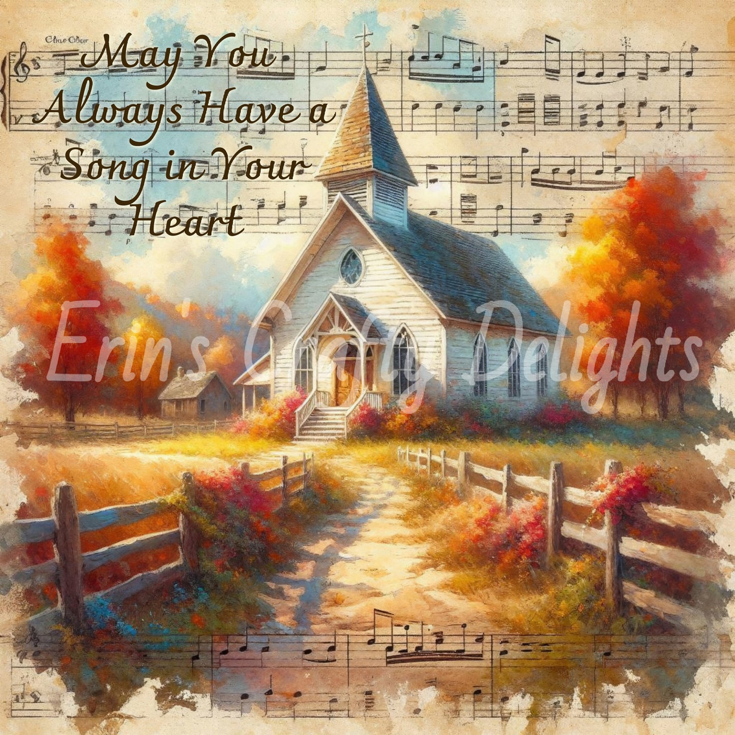 Inspirational Autumn Sonata Church Set