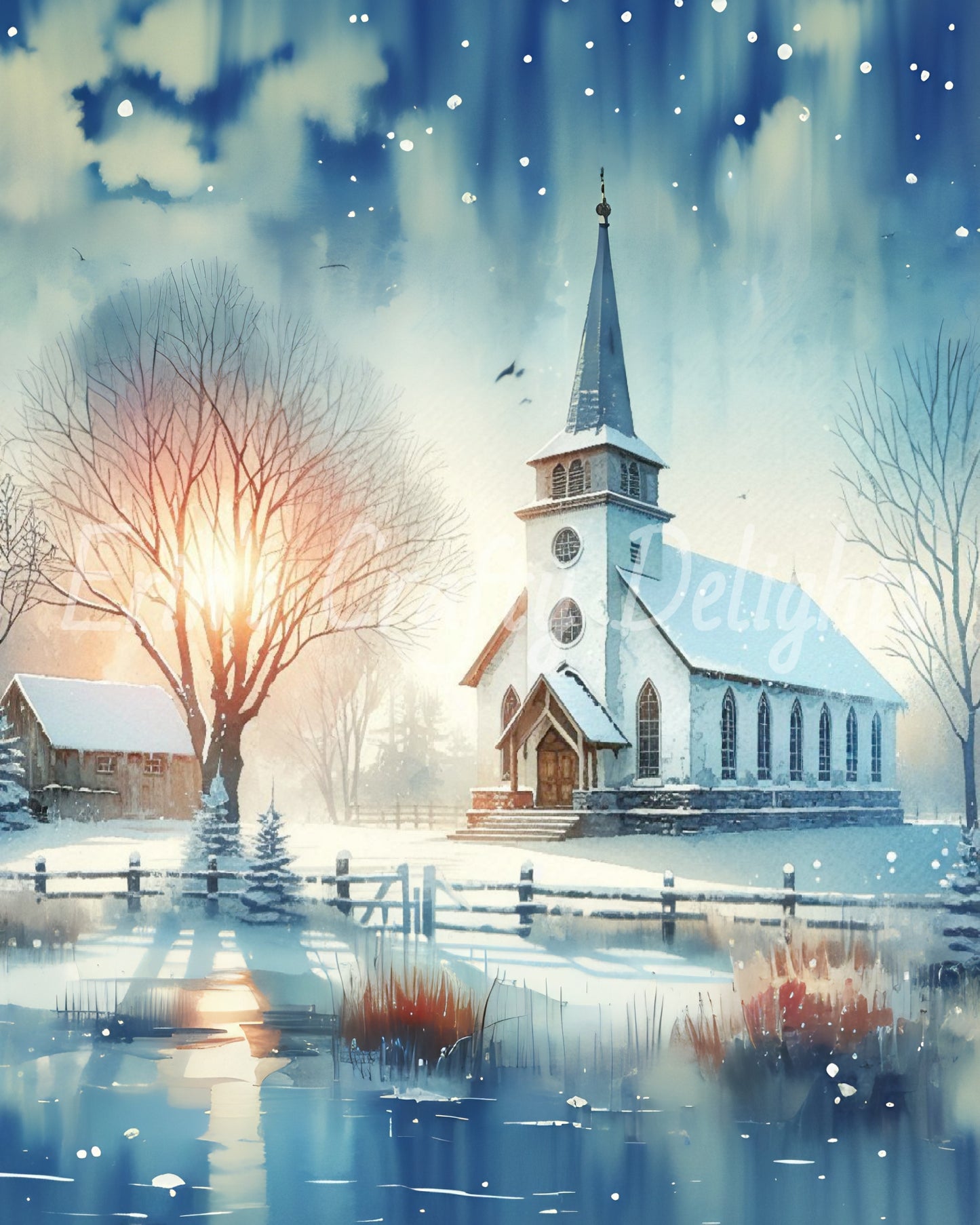 Winter's Symphony Church 10