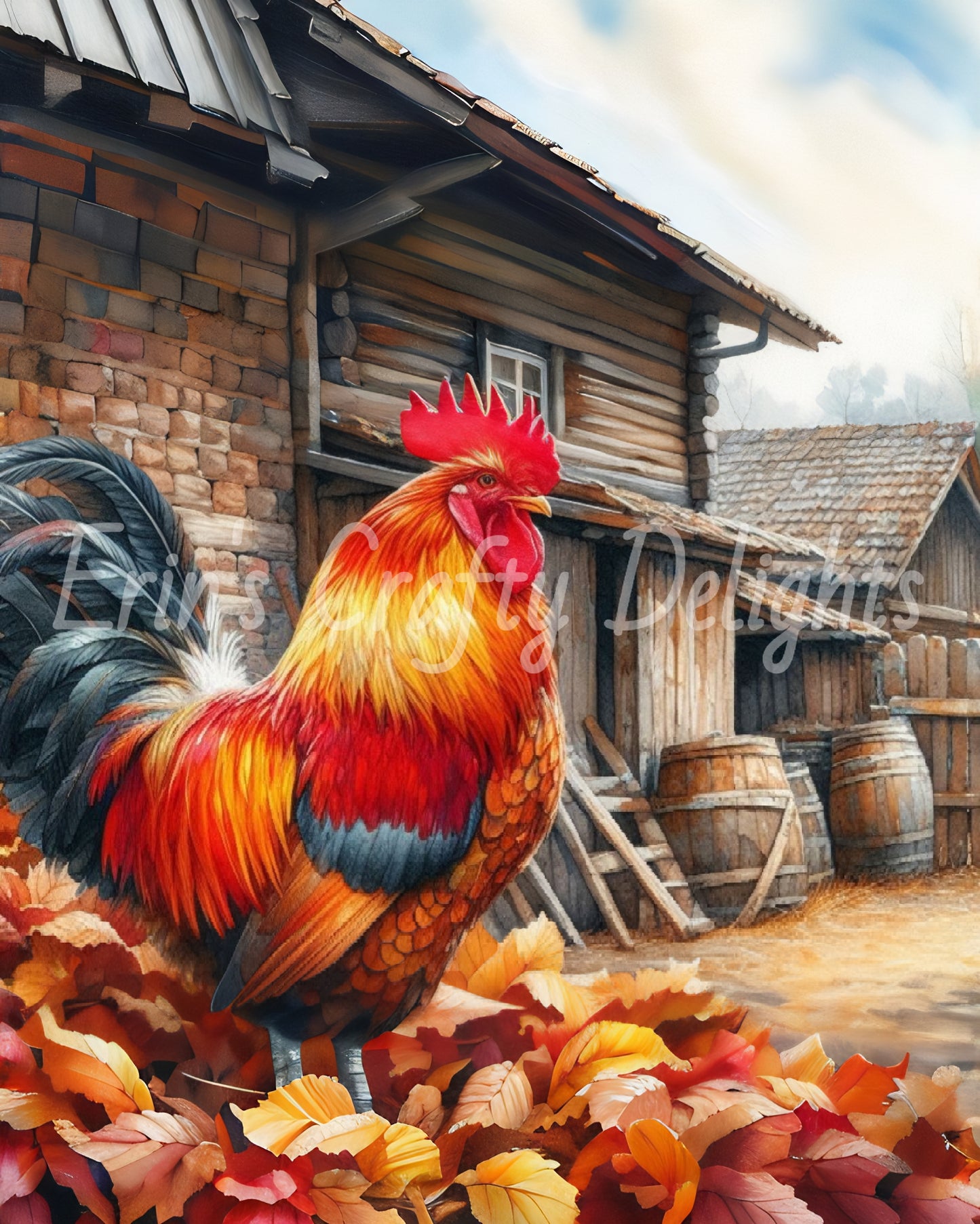 10 Fall Rooster