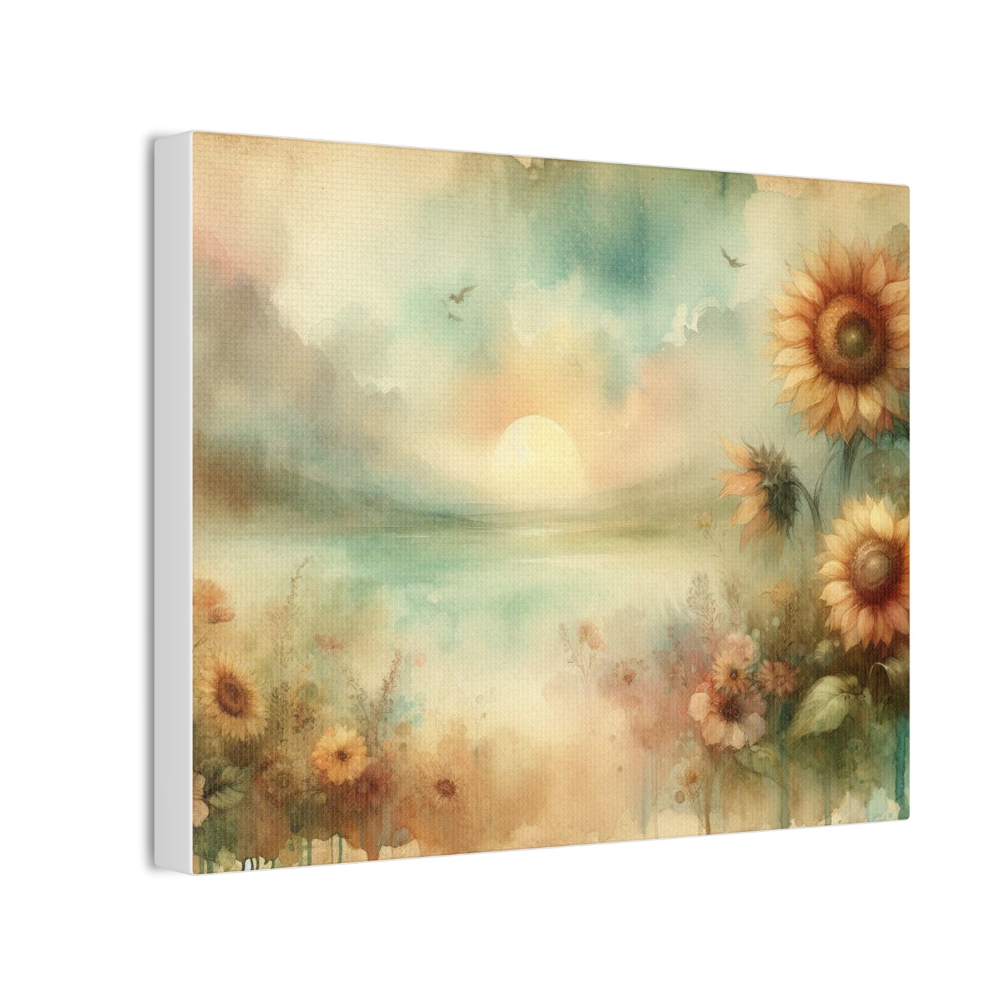 Endless Summer Sunflowers Canvas Stretched, 0 75" Wall Art - Endless Summer Sunflowers
