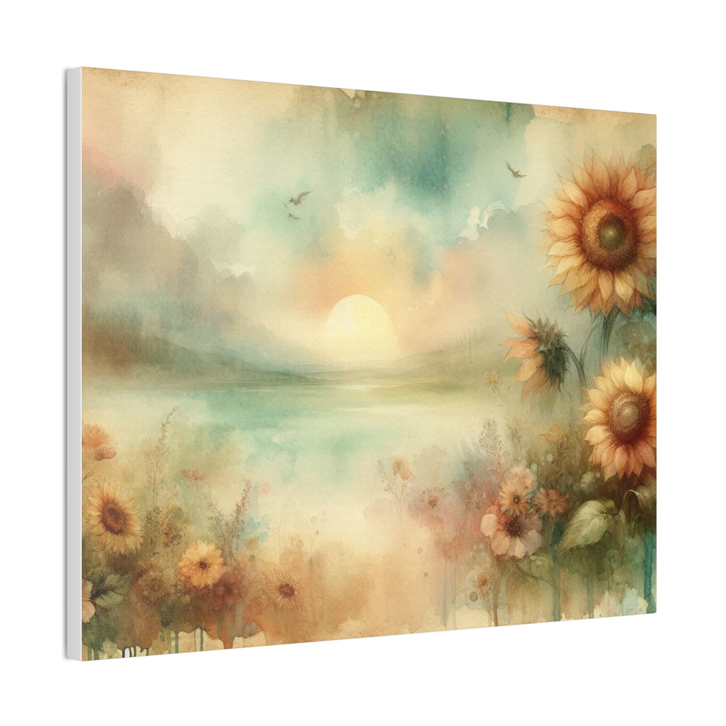 Endless Summer Sunflowers Canvas Stretched, 0 75" Wall Art - Endless Summer Sunflowers