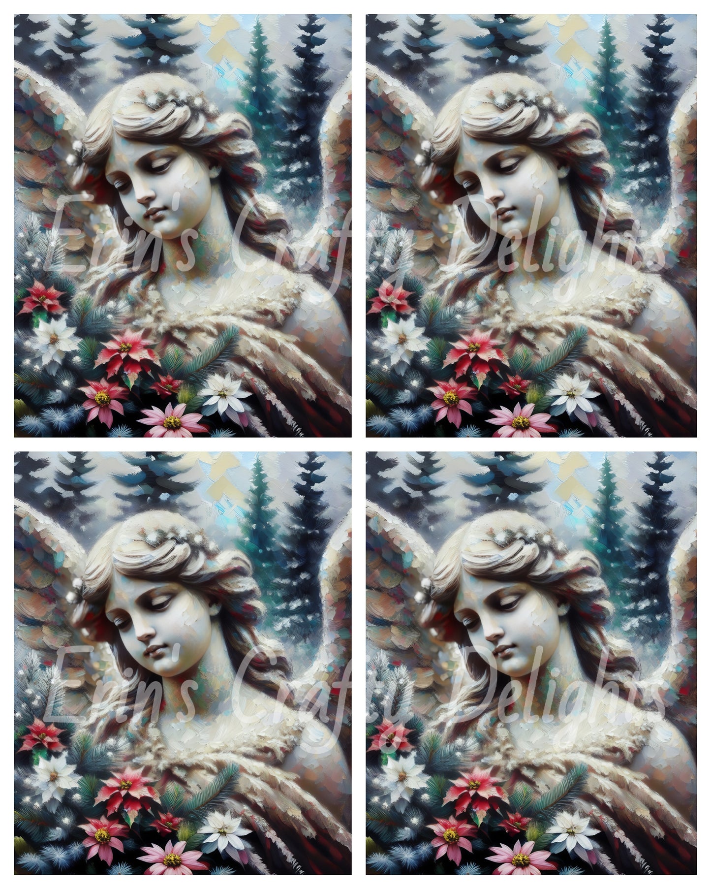 11 Stone Christmas Angel