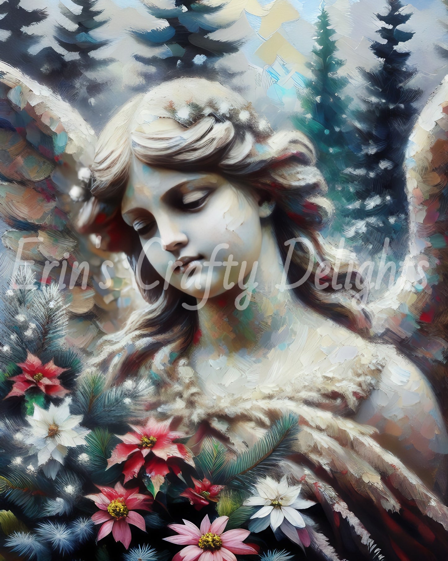 11 Stone Christmas Angel