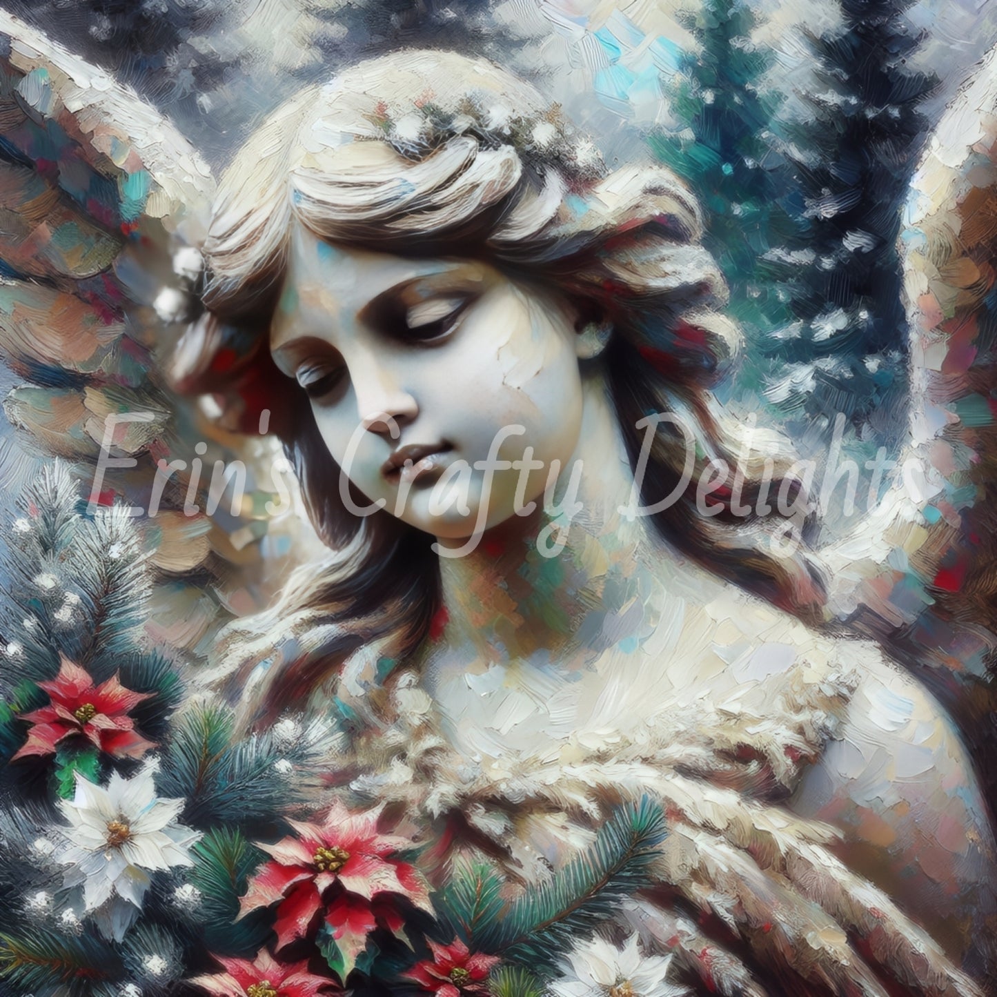 11 Stone Christmas Angel