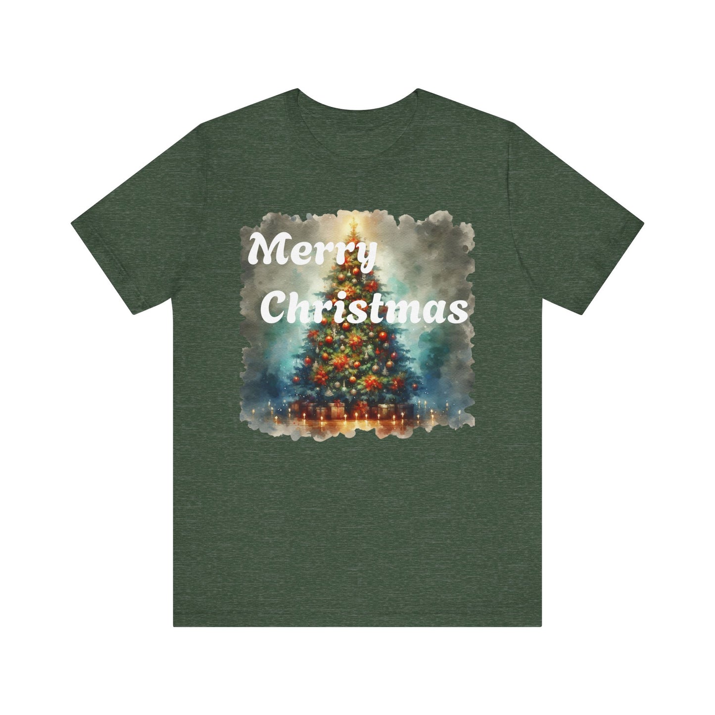 Merry Christmas Tree Unisex Tee