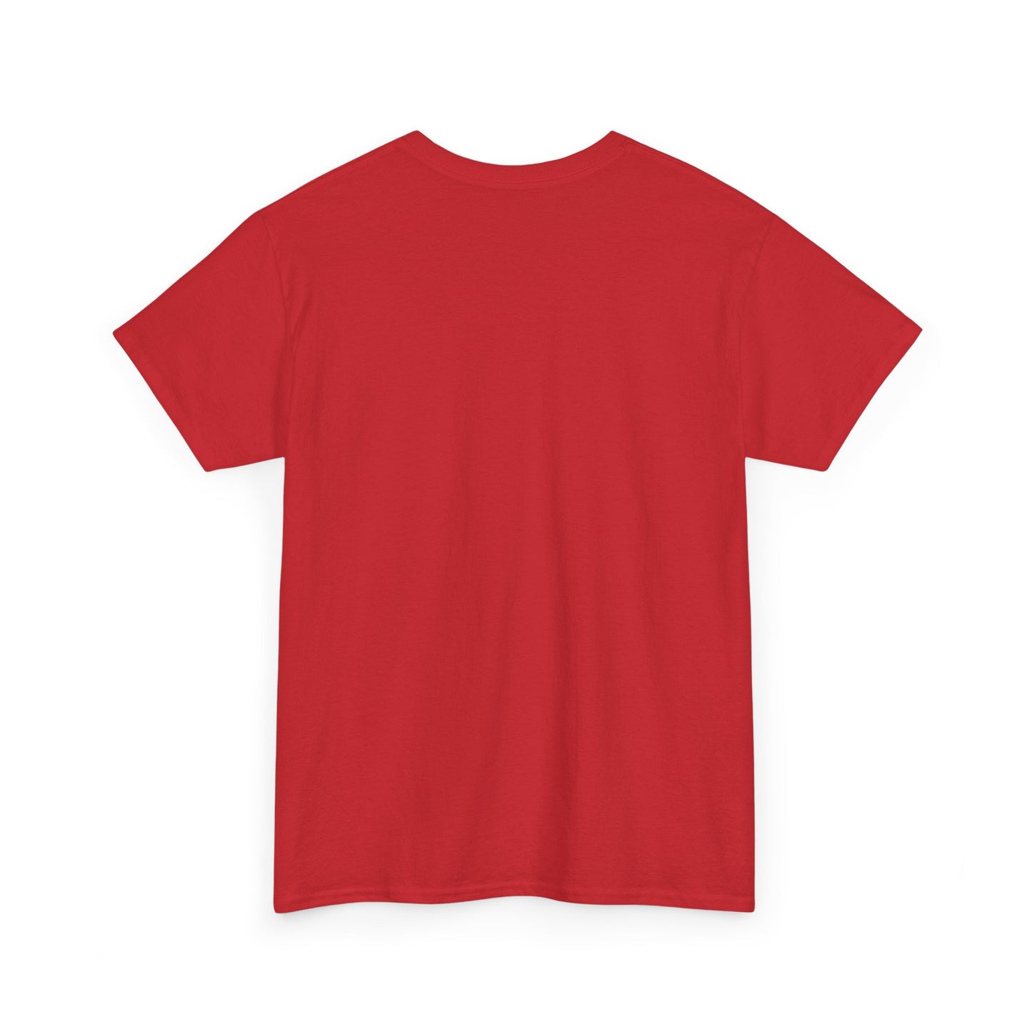 Snowy Gingerbread Man Unisex Heavy Cotton Tee