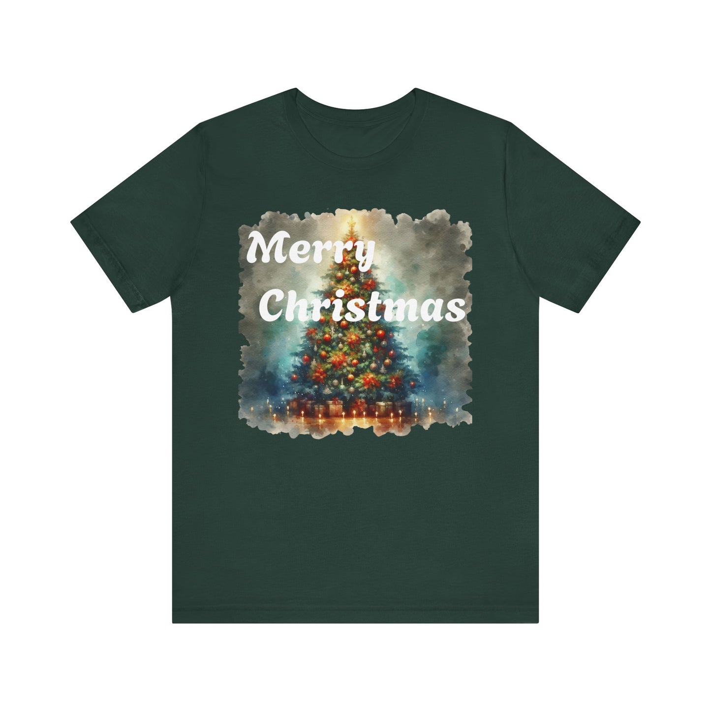 Merry Christmas Tree Unisex Tee