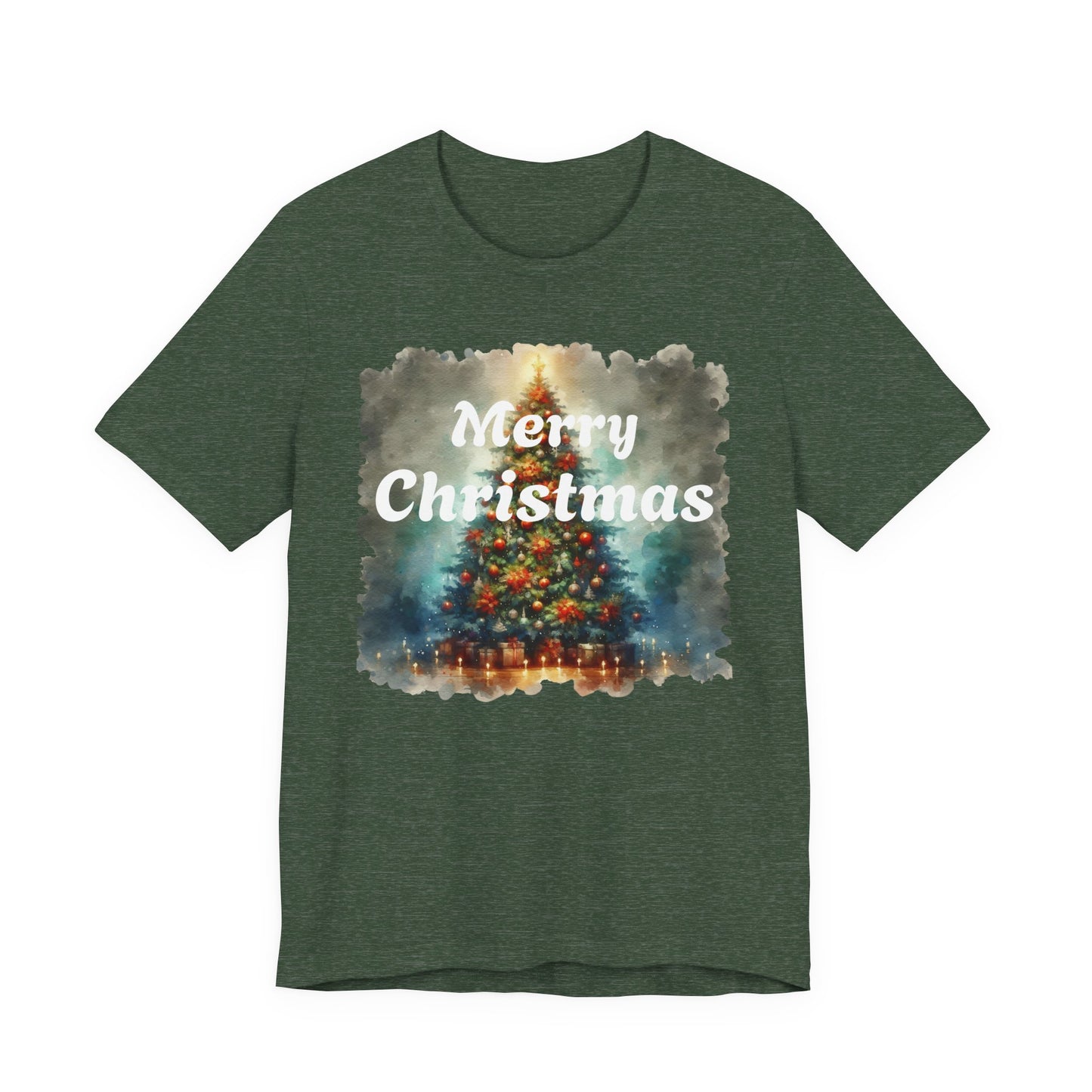 Merry Christmas Tree Unisex Tee