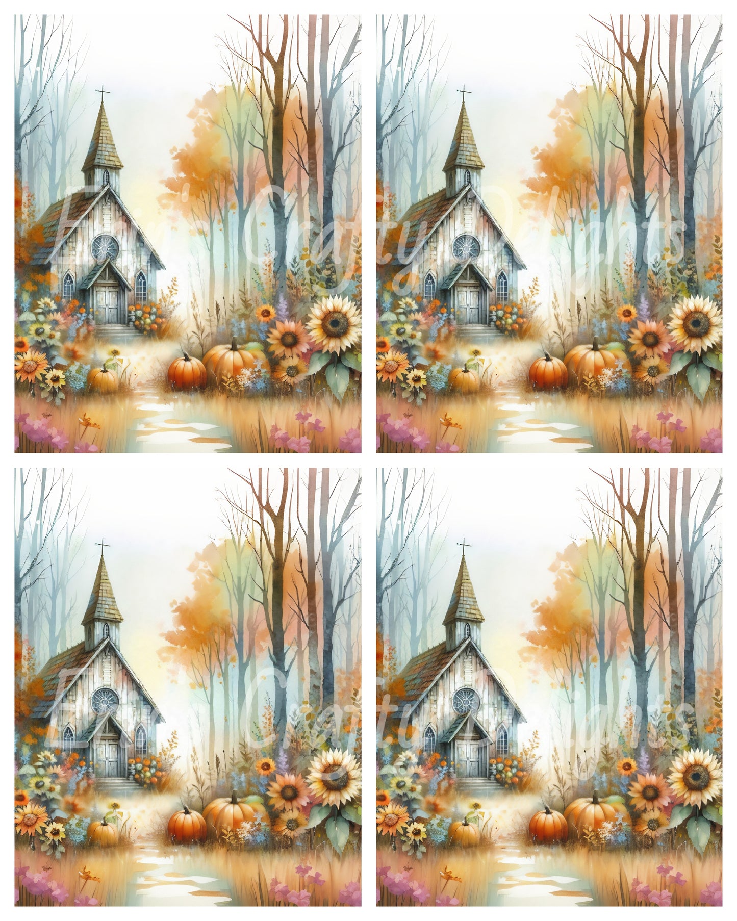 Autumn Church 12
