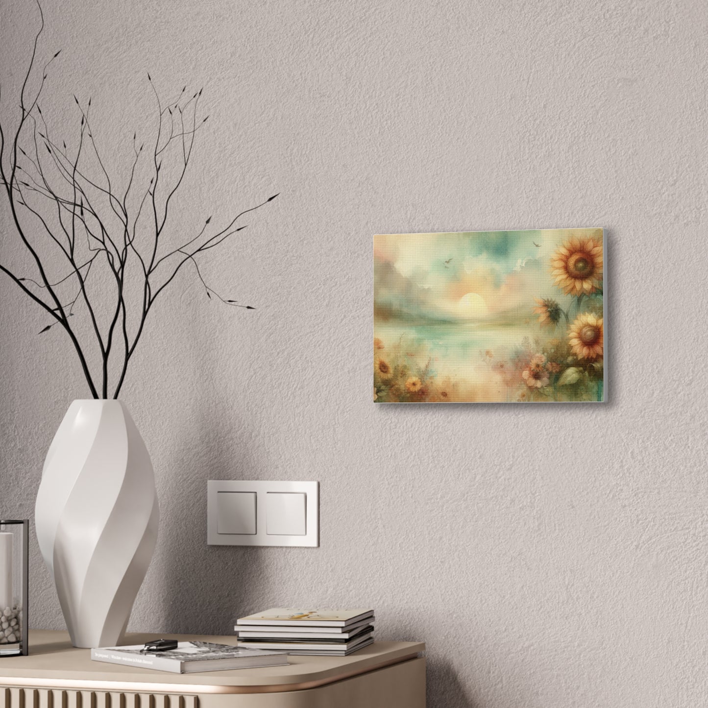 Endless Summer Sunflowers Canvas Stretched, 0 75" Wall Art - Endless Summer Sunflowers