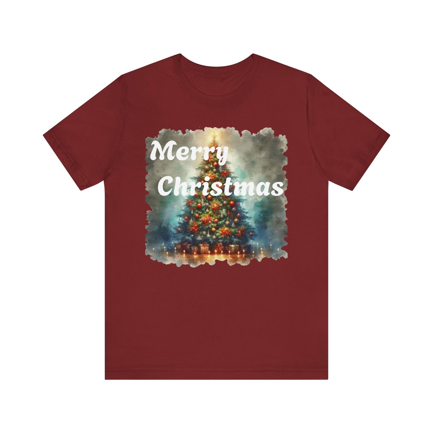 Merry Christmas Tree Unisex Tee