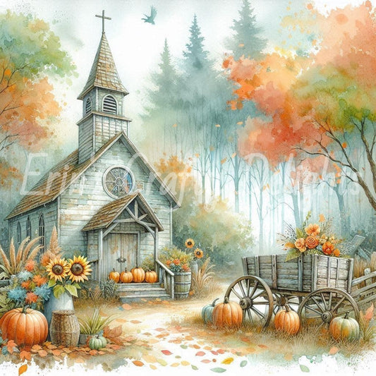 Autumn Church 14