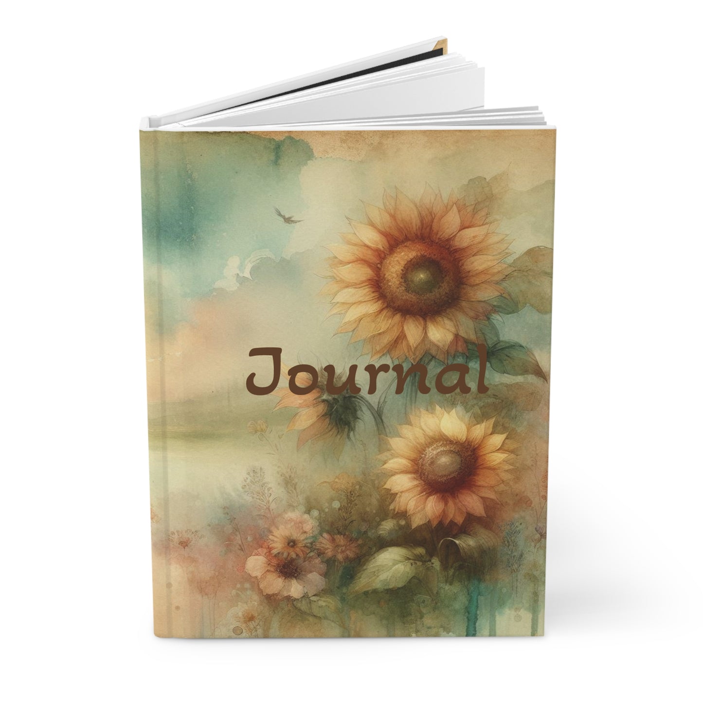 Sunflower Hardcover Journal