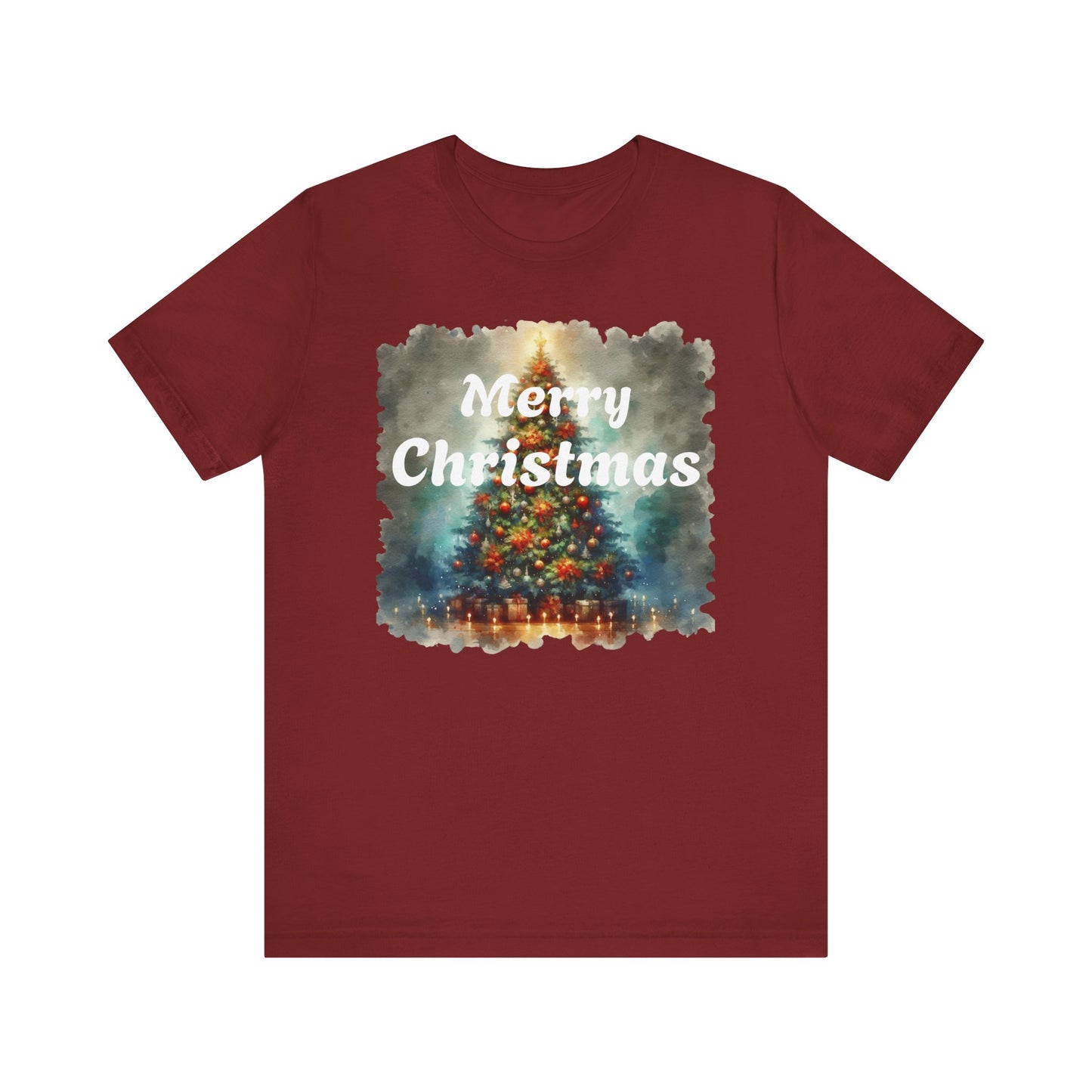 Merry Christmas Tree Unisex Tee