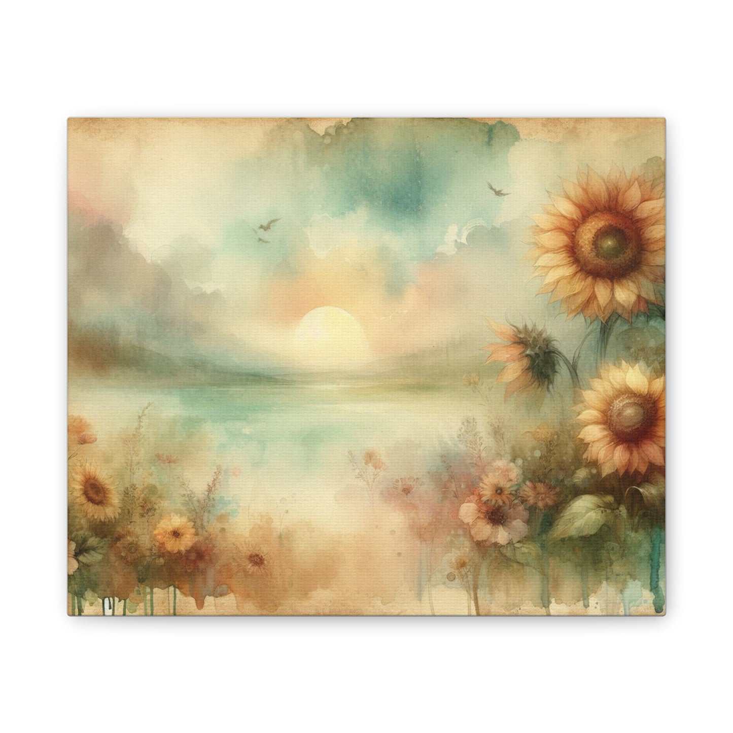 Endless Summer Sunflowers Canvas Stretched, 0 75" Wall Art - Endless Summer Sunflowers
