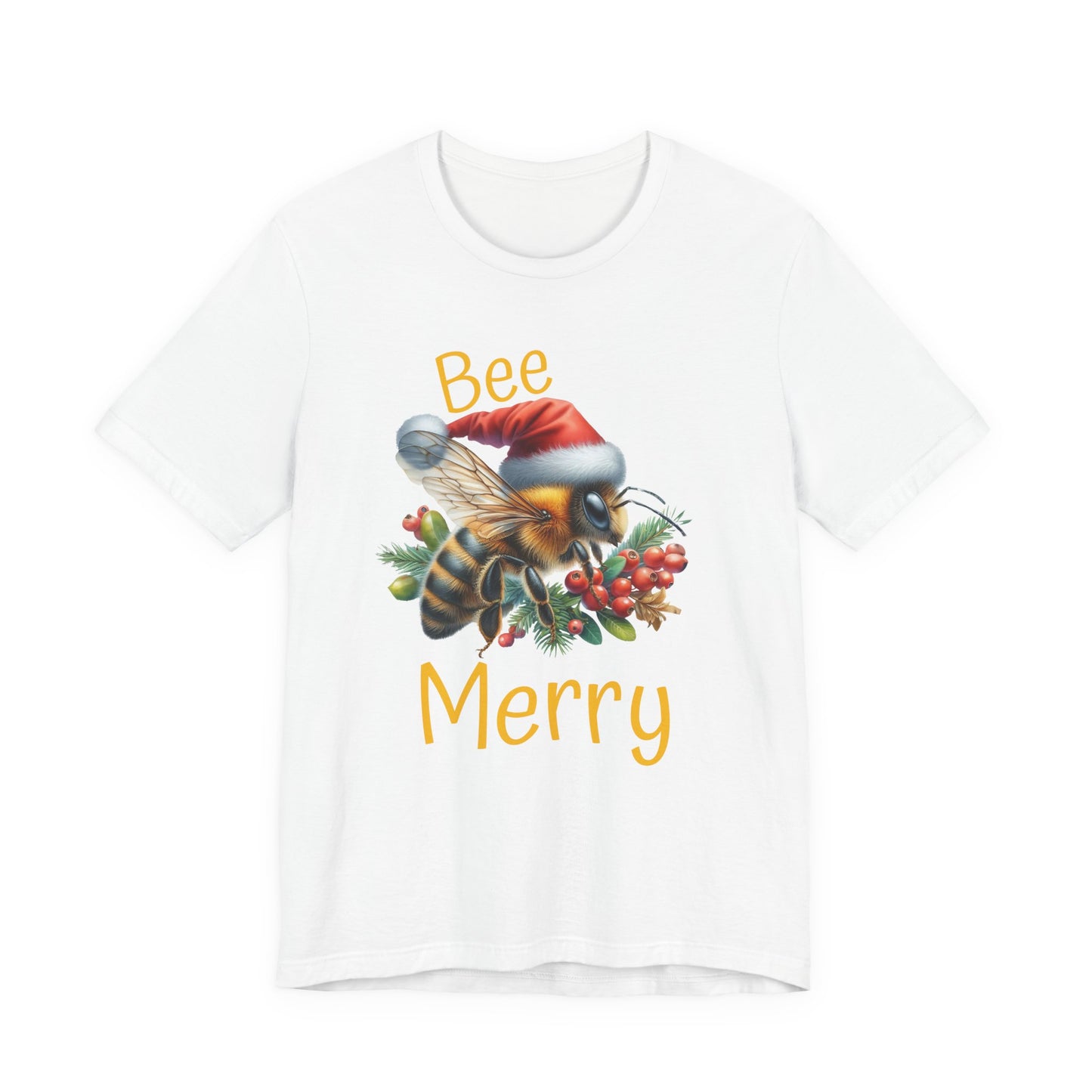 Christmas Bee Merry Unisex Tee
