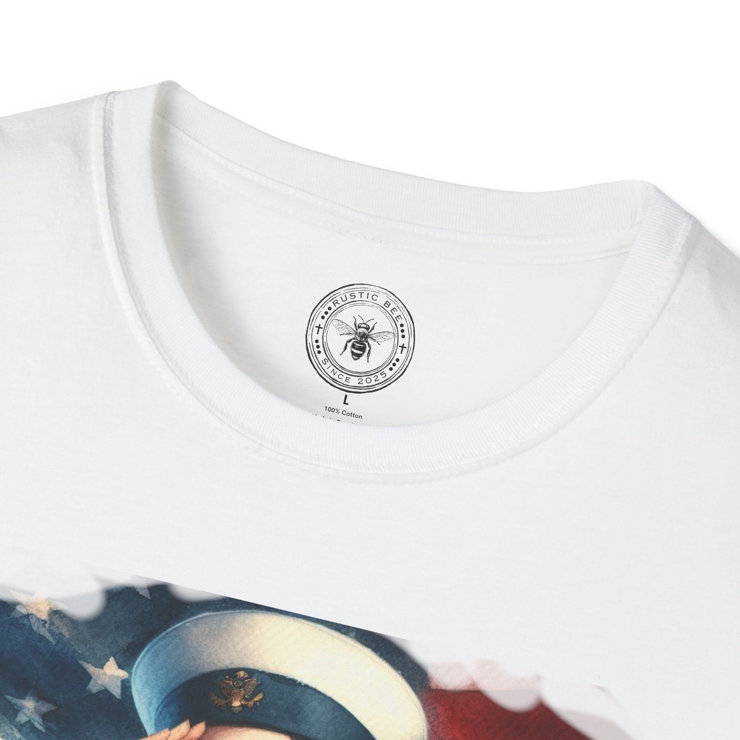 Vintage Sailor Girl Patriotic T-Shirt