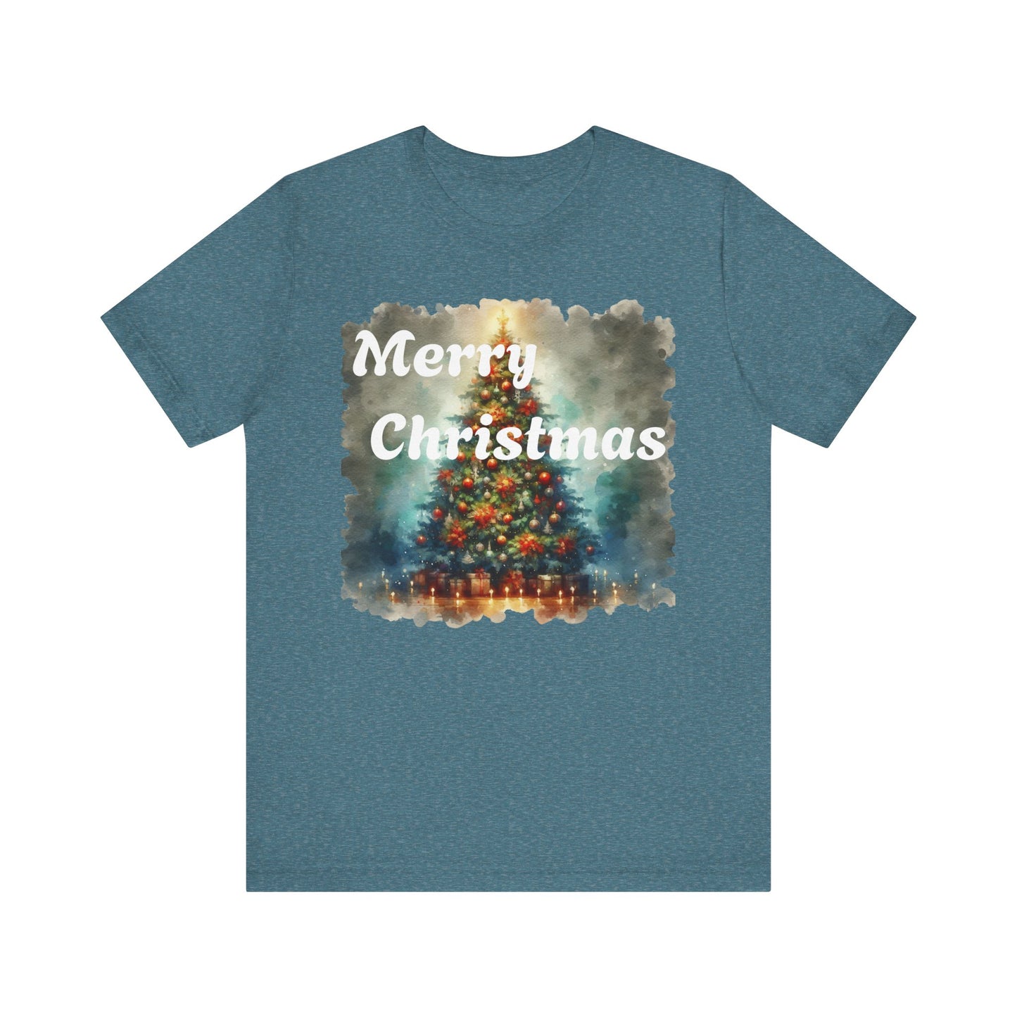 Merry Christmas Tree Unisex Tee