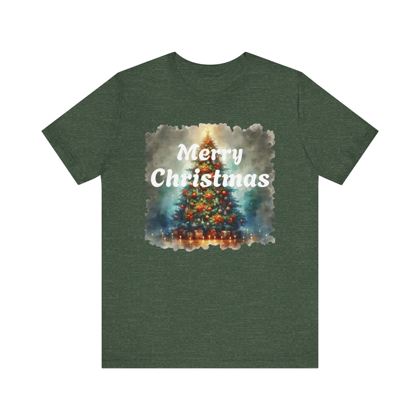 Merry Christmas Tree Unisex Tee