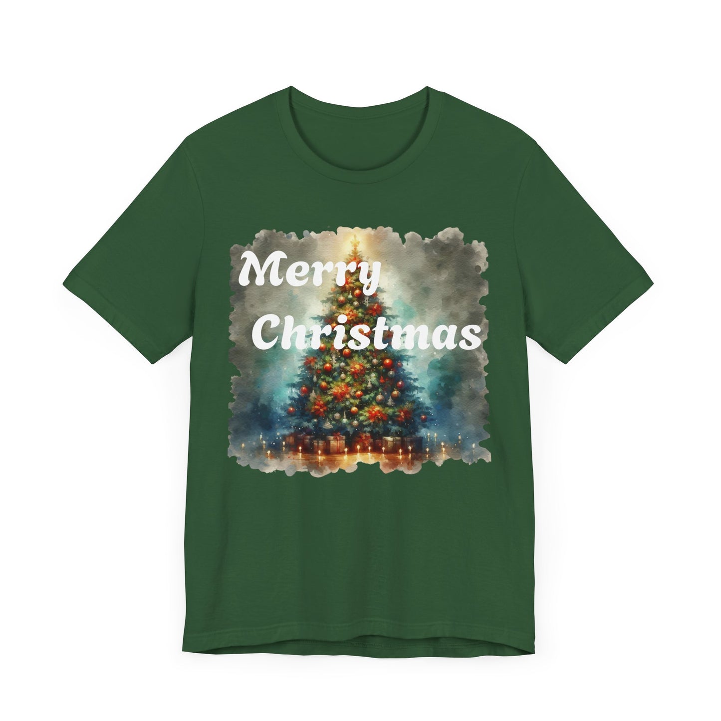 Merry Christmas Tree Unisex Tee