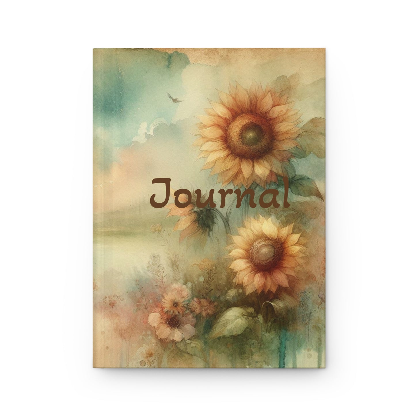 Sunflower Hardcover Journal