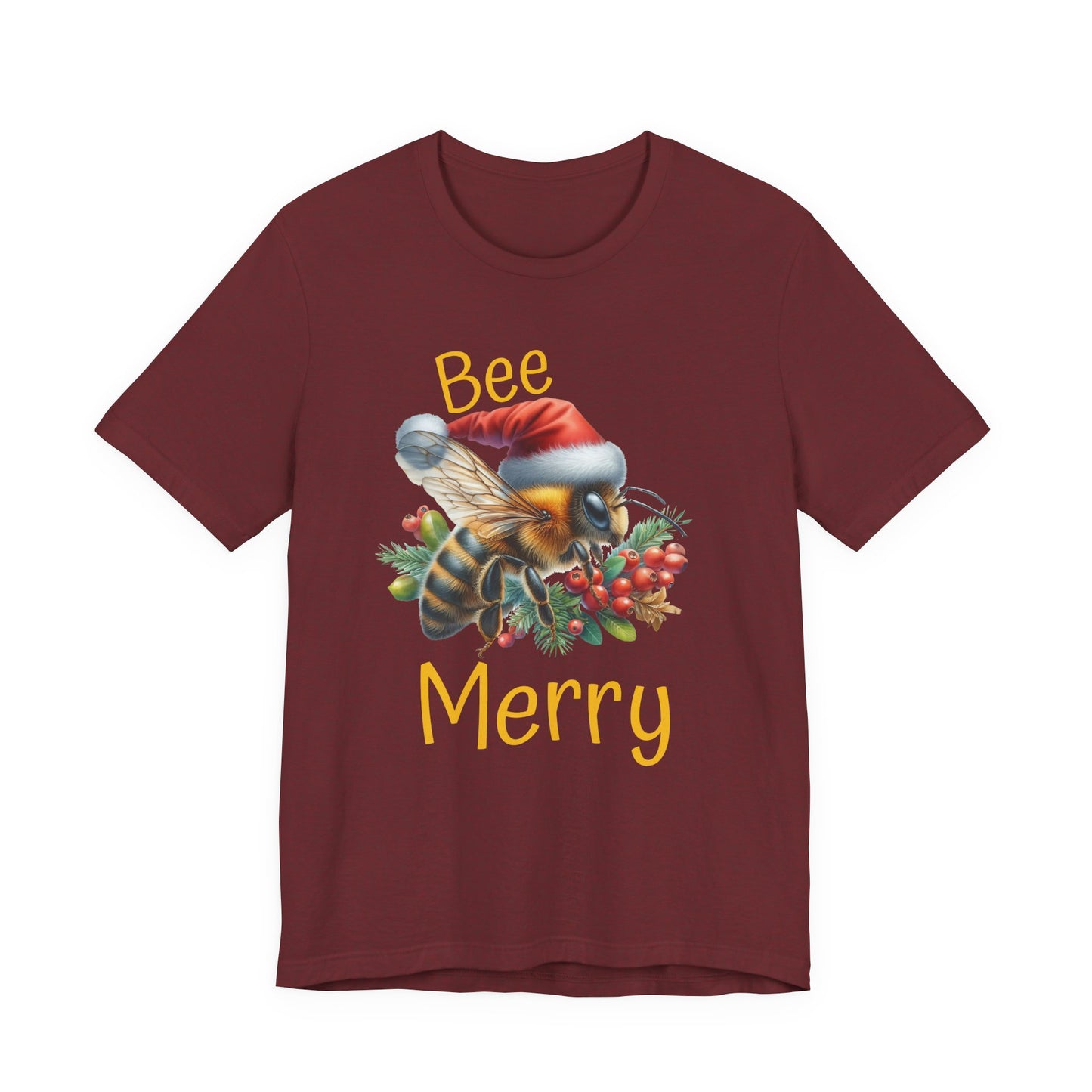 Christmas Bee Merry Unisex Tee