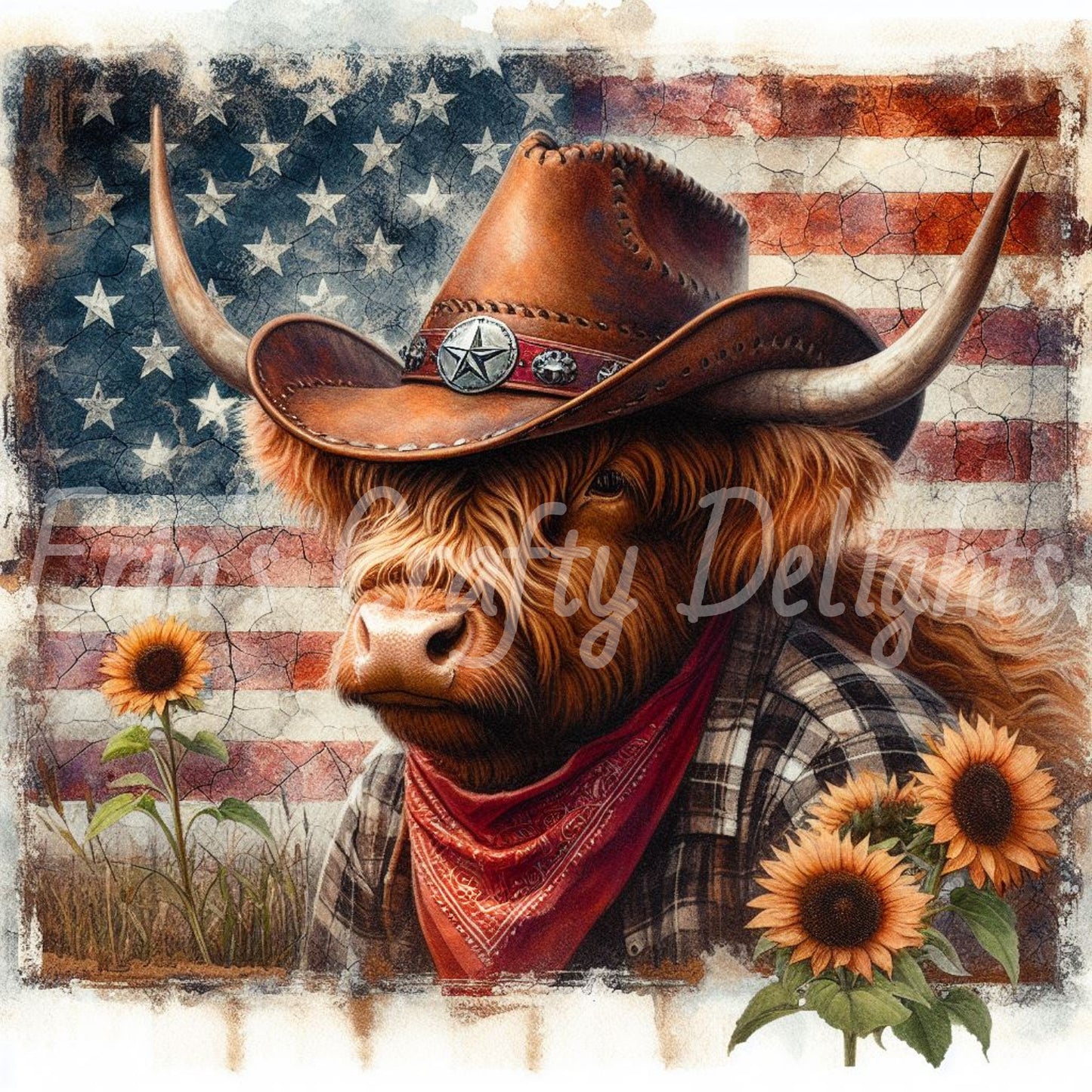 American Highland Cowboy Set 2