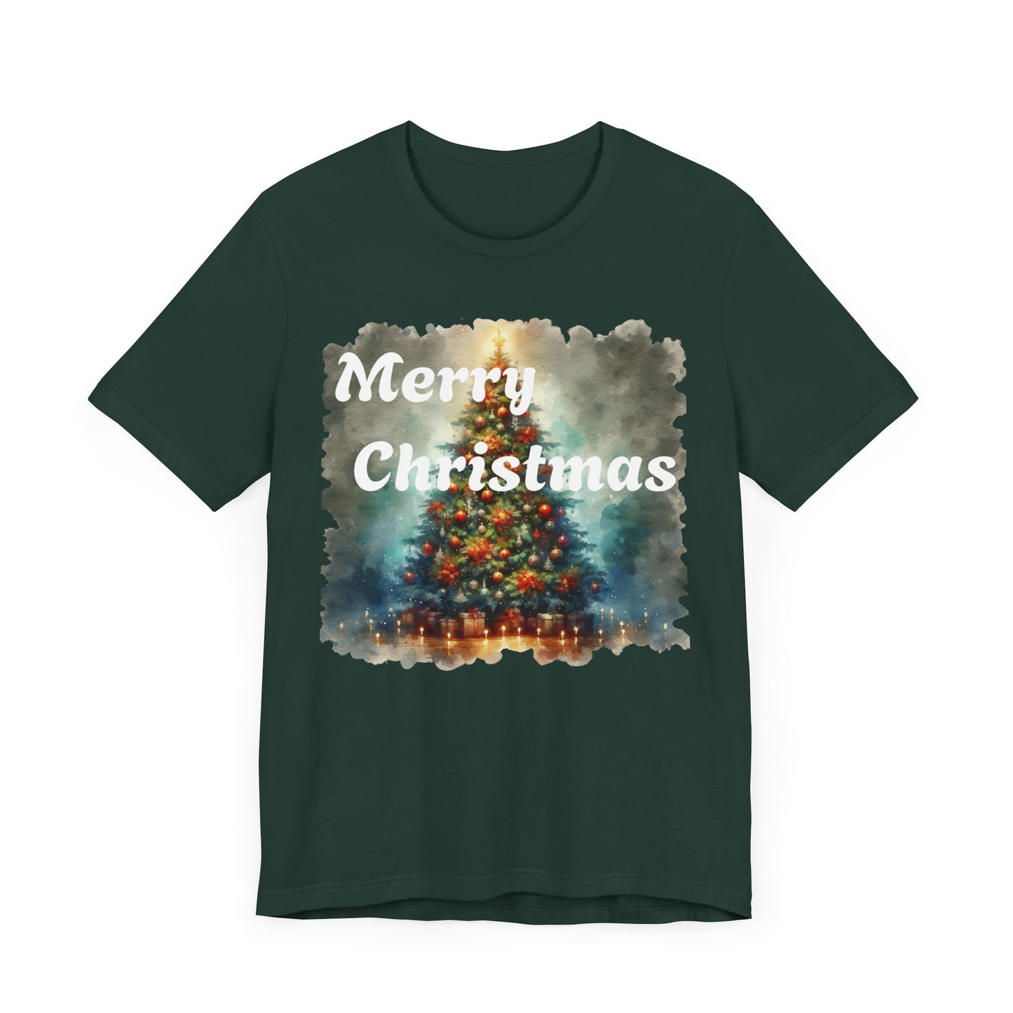 Merry Christmas Tree Unisex Tee