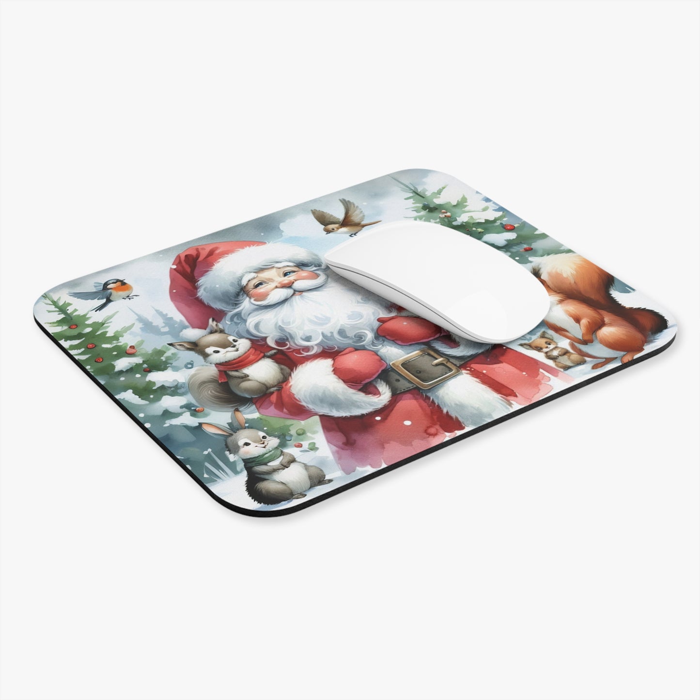 Cute Santa & Friends Mouse Pad (Rectangle)
