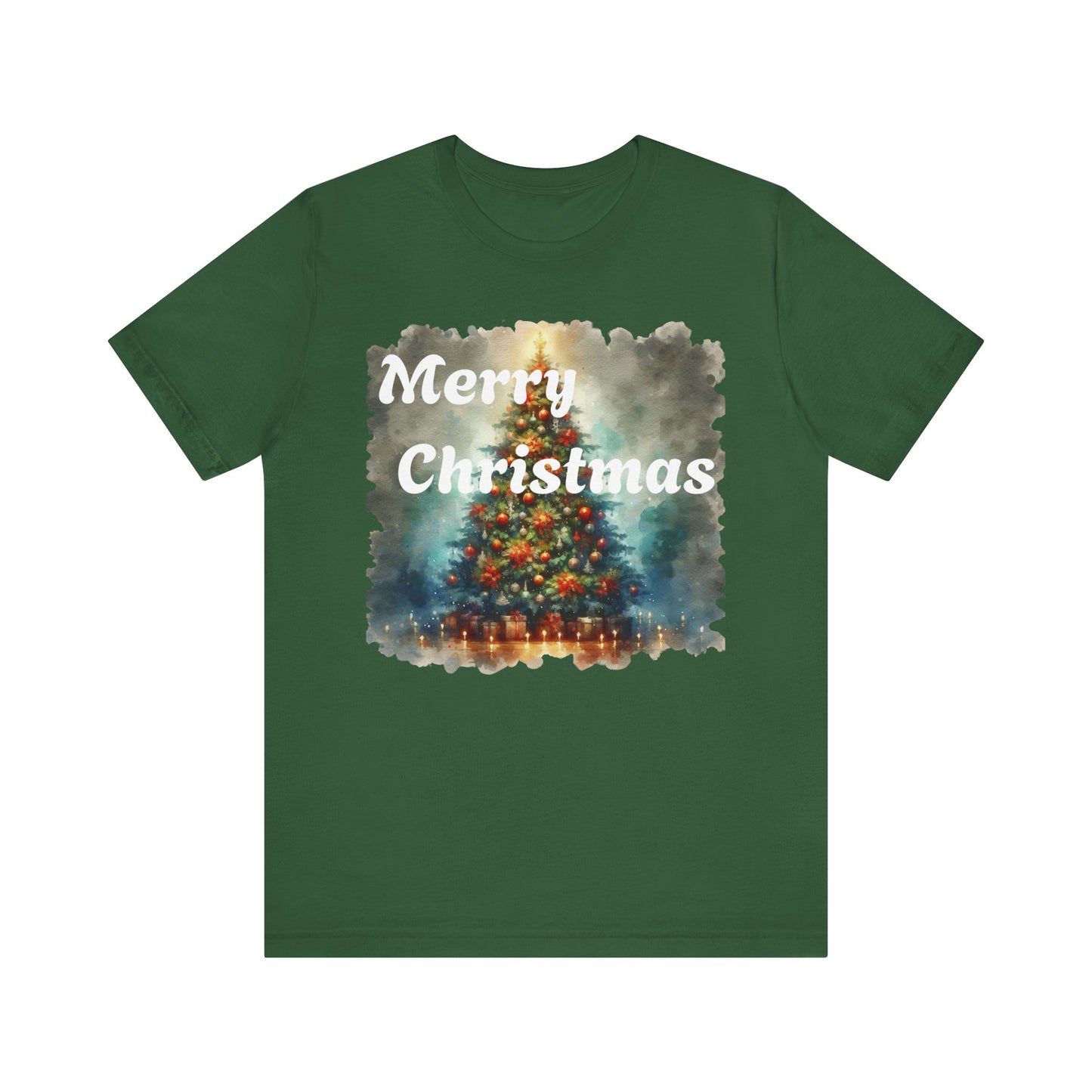 Merry Christmas Tree Unisex Tee