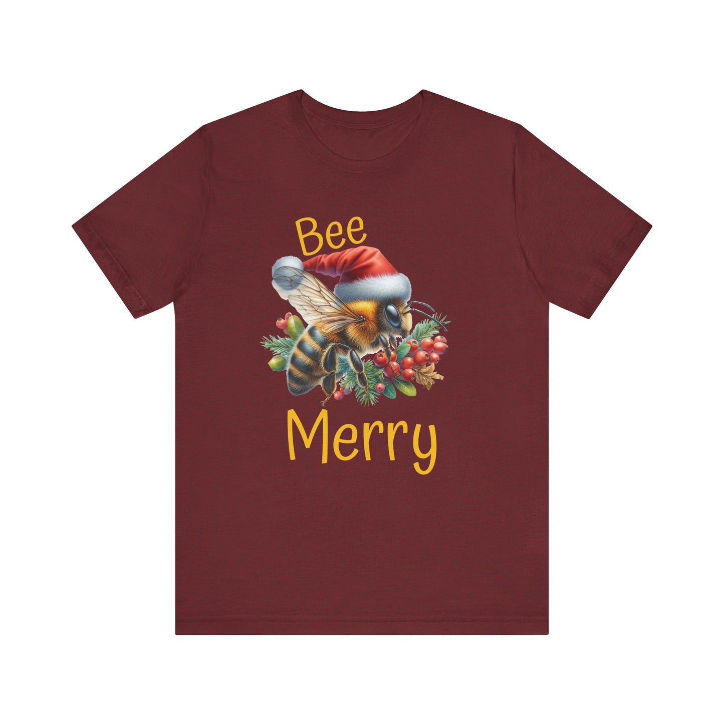 Christmas Bee Merry Unisex Tee
