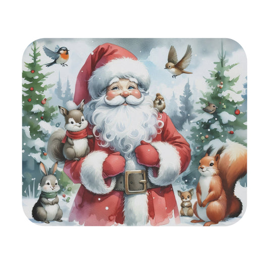Cute Santa & Friends Mouse Pad (Rectangle)
