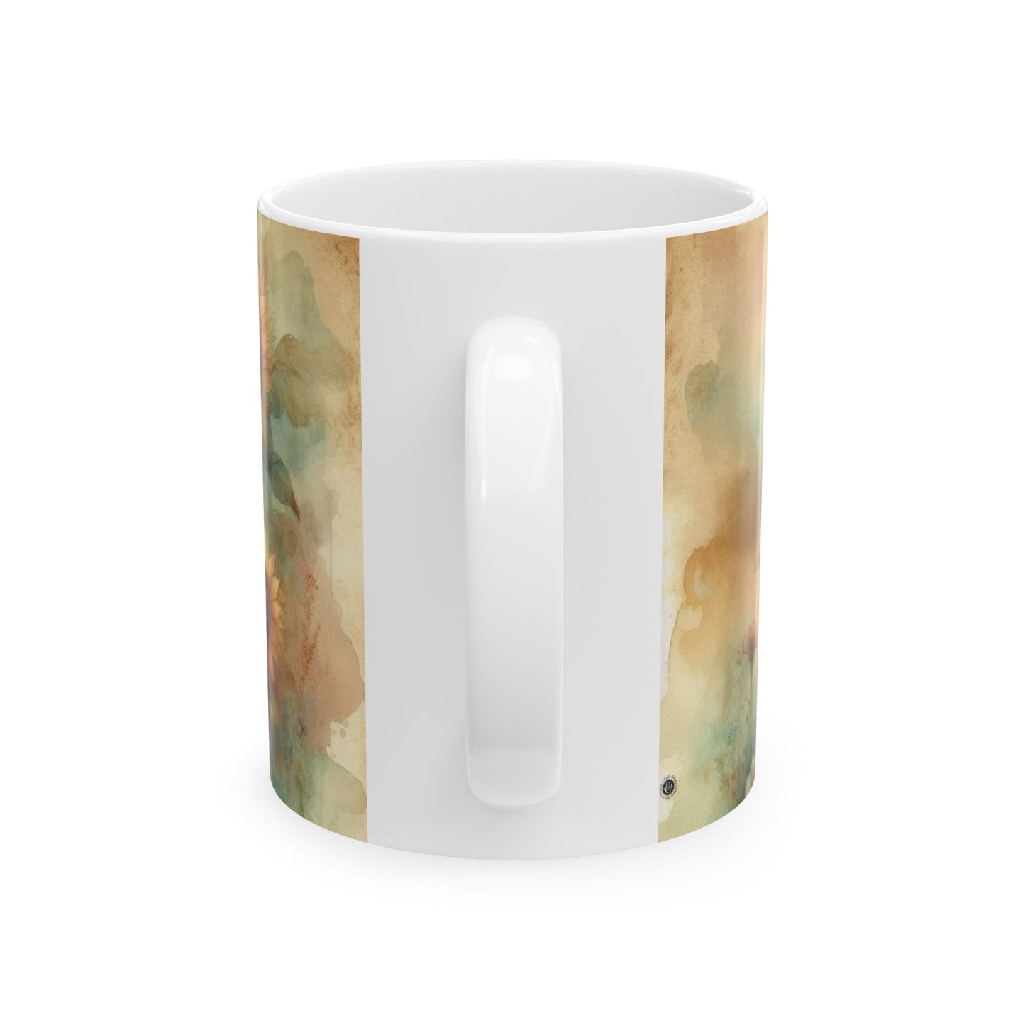 Summer Sunflowers Ceramic Mug, (11oz, 15oz)