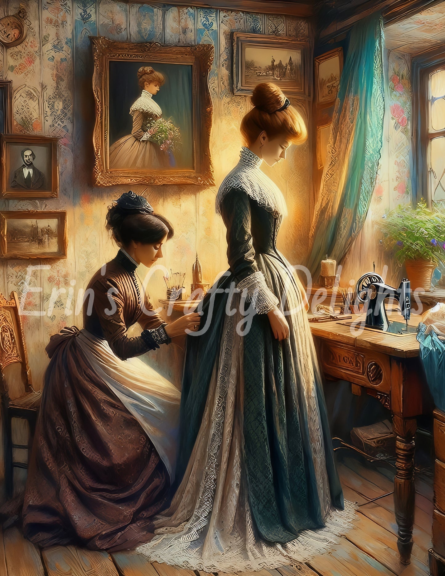 1800s Seamstress Room 4