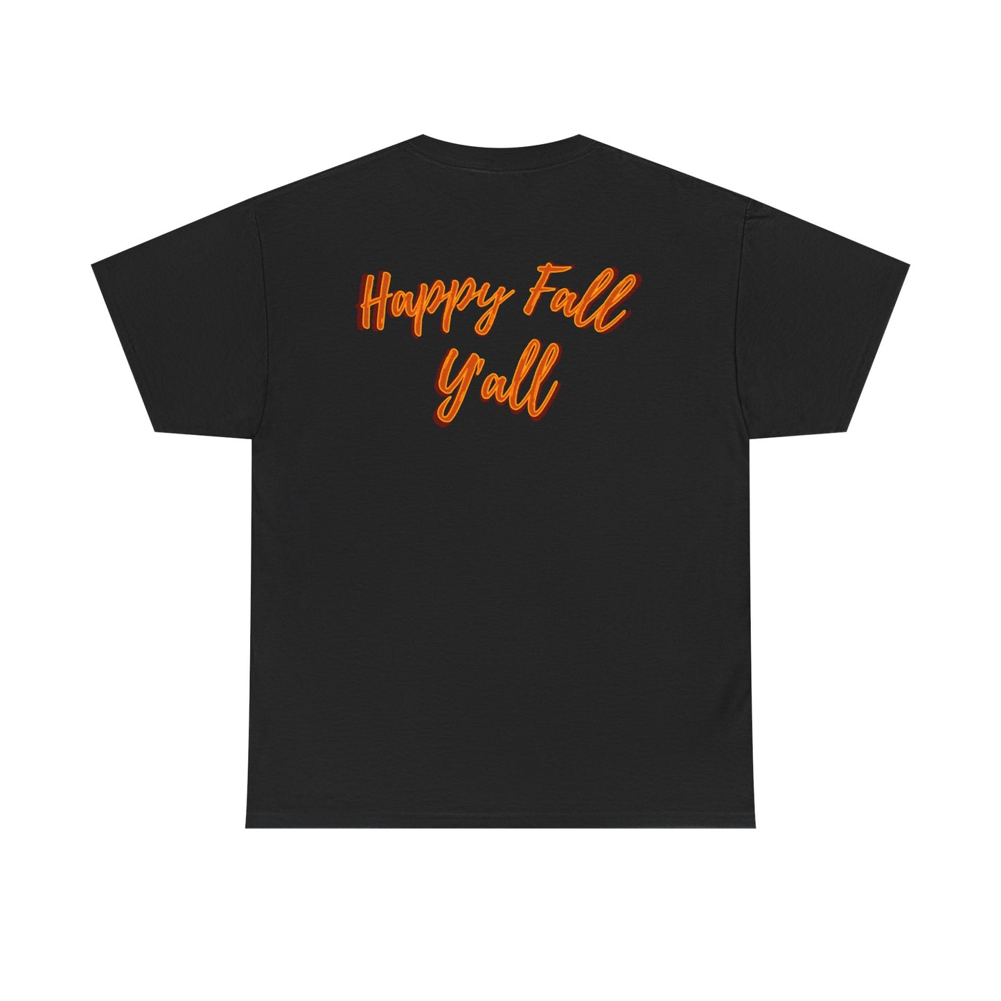 Happy Fall Y'all Cow Unisex Heavy Cotton Tee