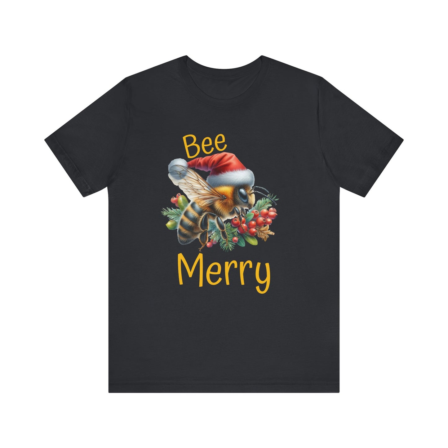 Christmas Bee Merry Unisex Tee