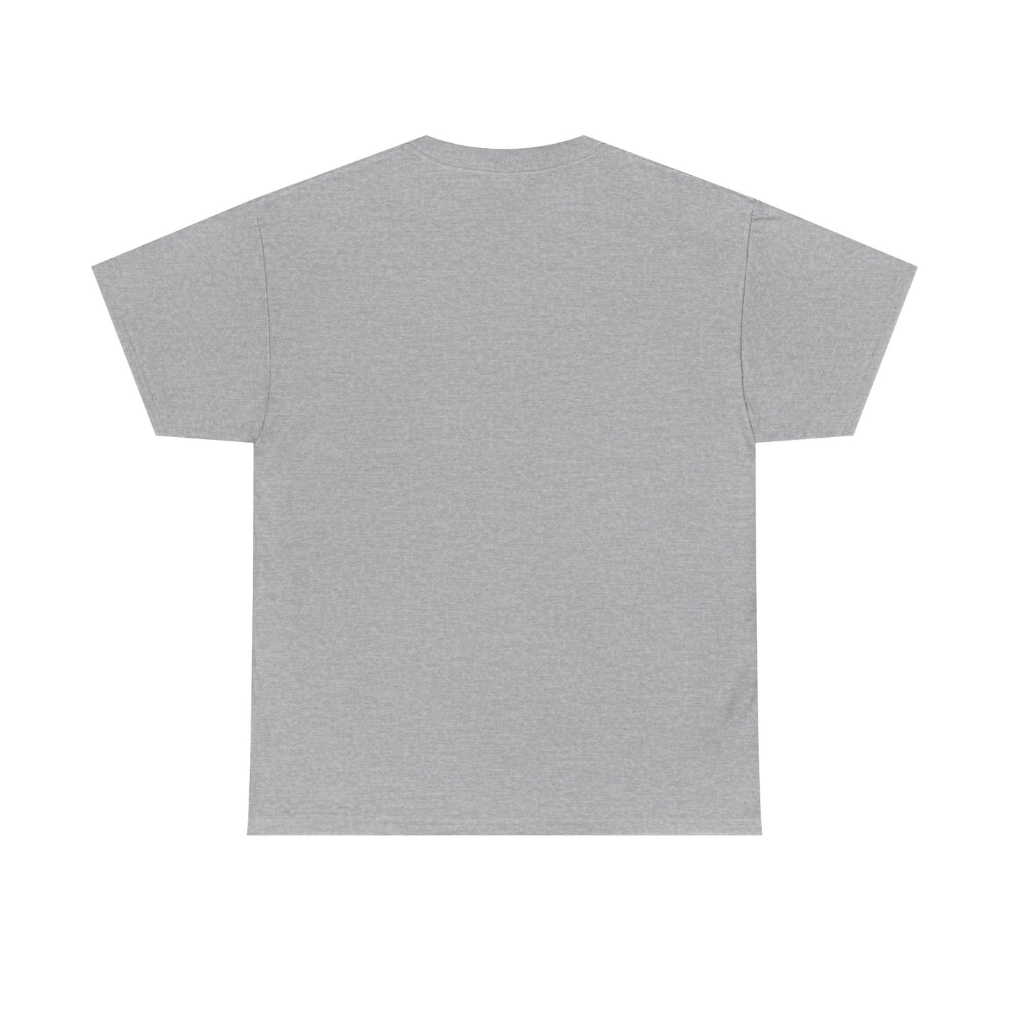 Highland Cow and Farmhouse in Winter Unisex Heavy Cotton Tee
