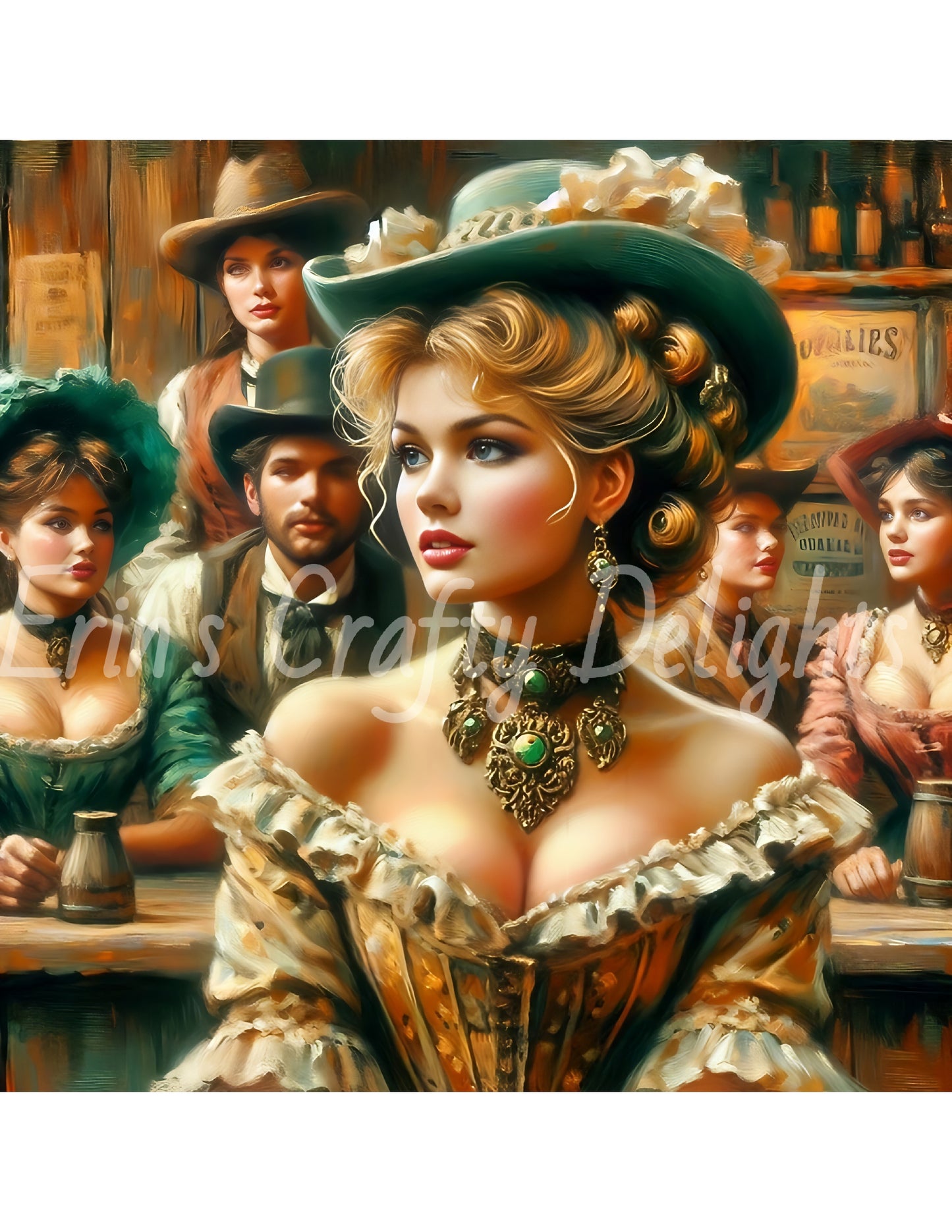 1887 Saloon Girl 3