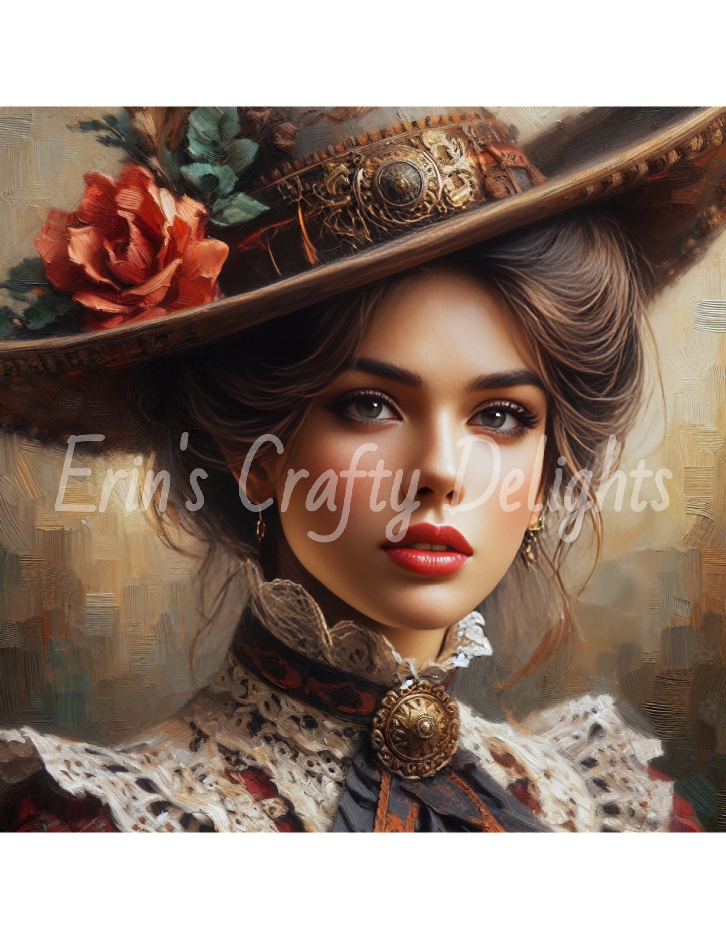 Vintage 1887 Western Woman 3