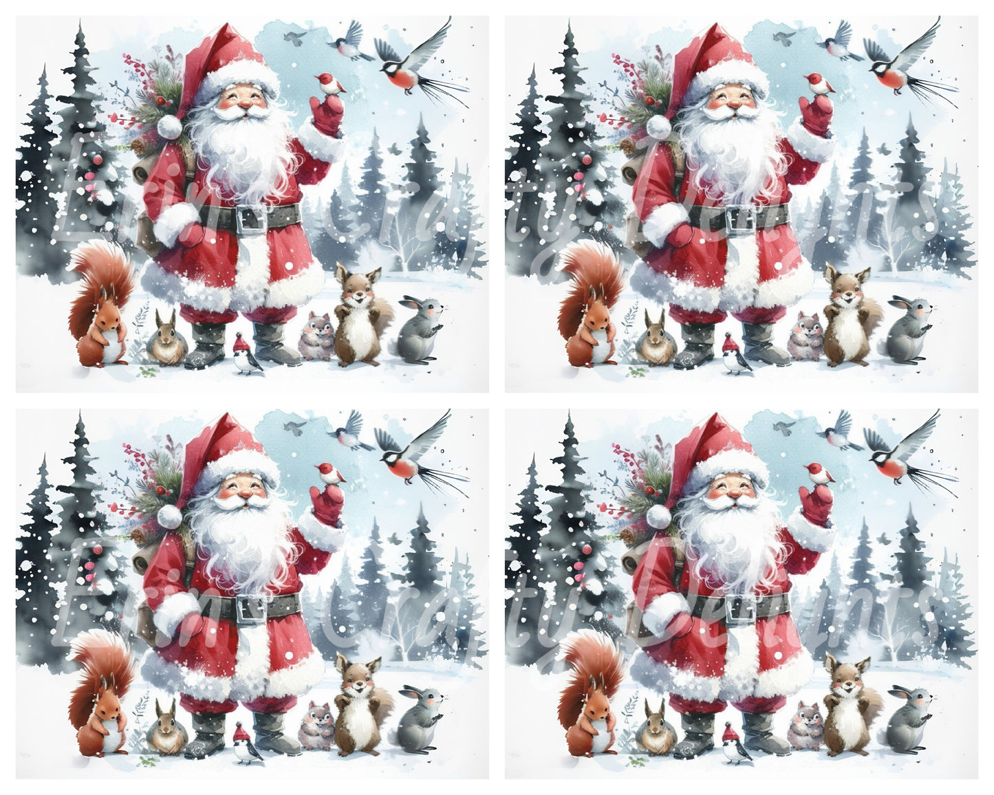 2 Cute Santa