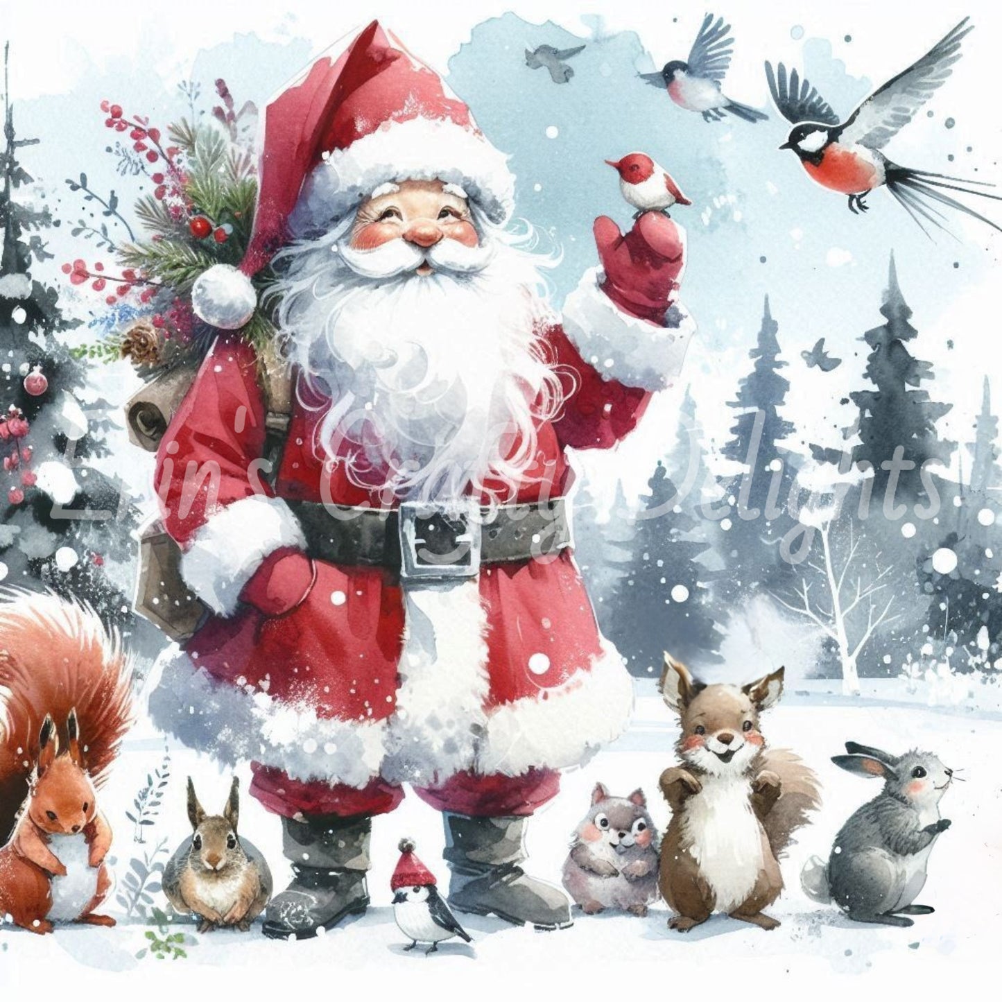 2 Cute Santa